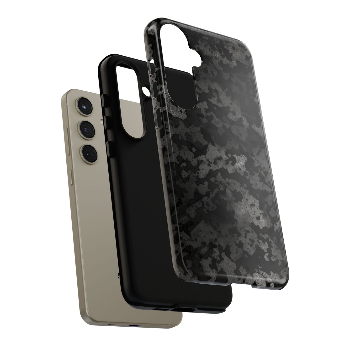 Stealth Black Camo Samsung Case - BOGO Cases