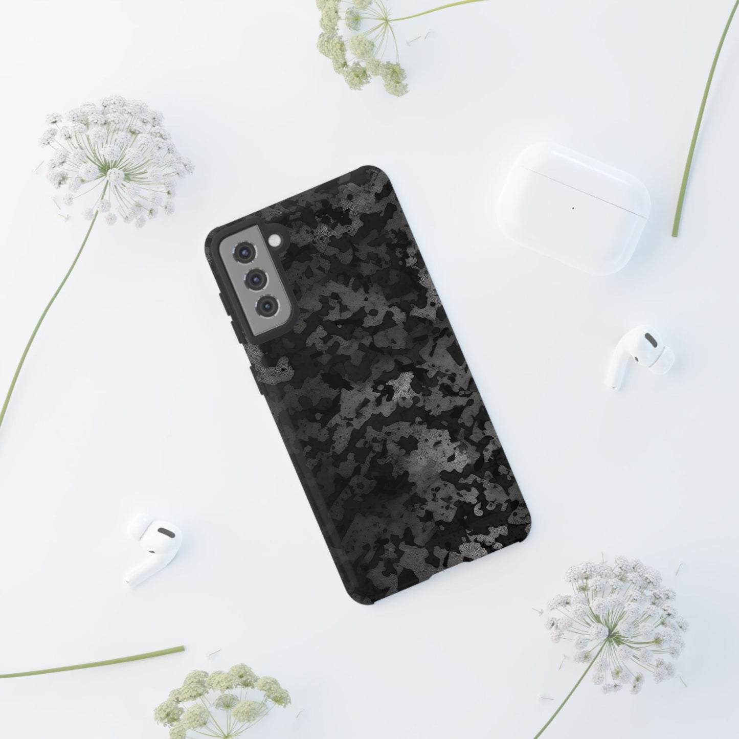 Stealth Black Camo Samsung Case - BOGO Cases