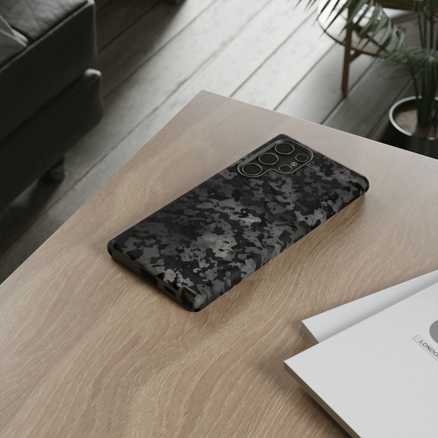 Stealth Black Camo Samsung Case - BOGO Cases