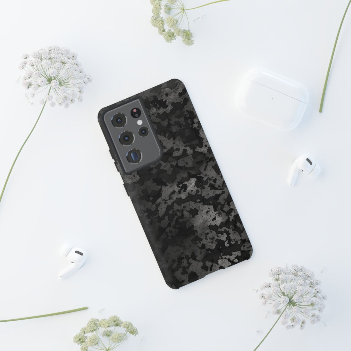 Stealth Black Camo Samsung Case - BOGO Cases
