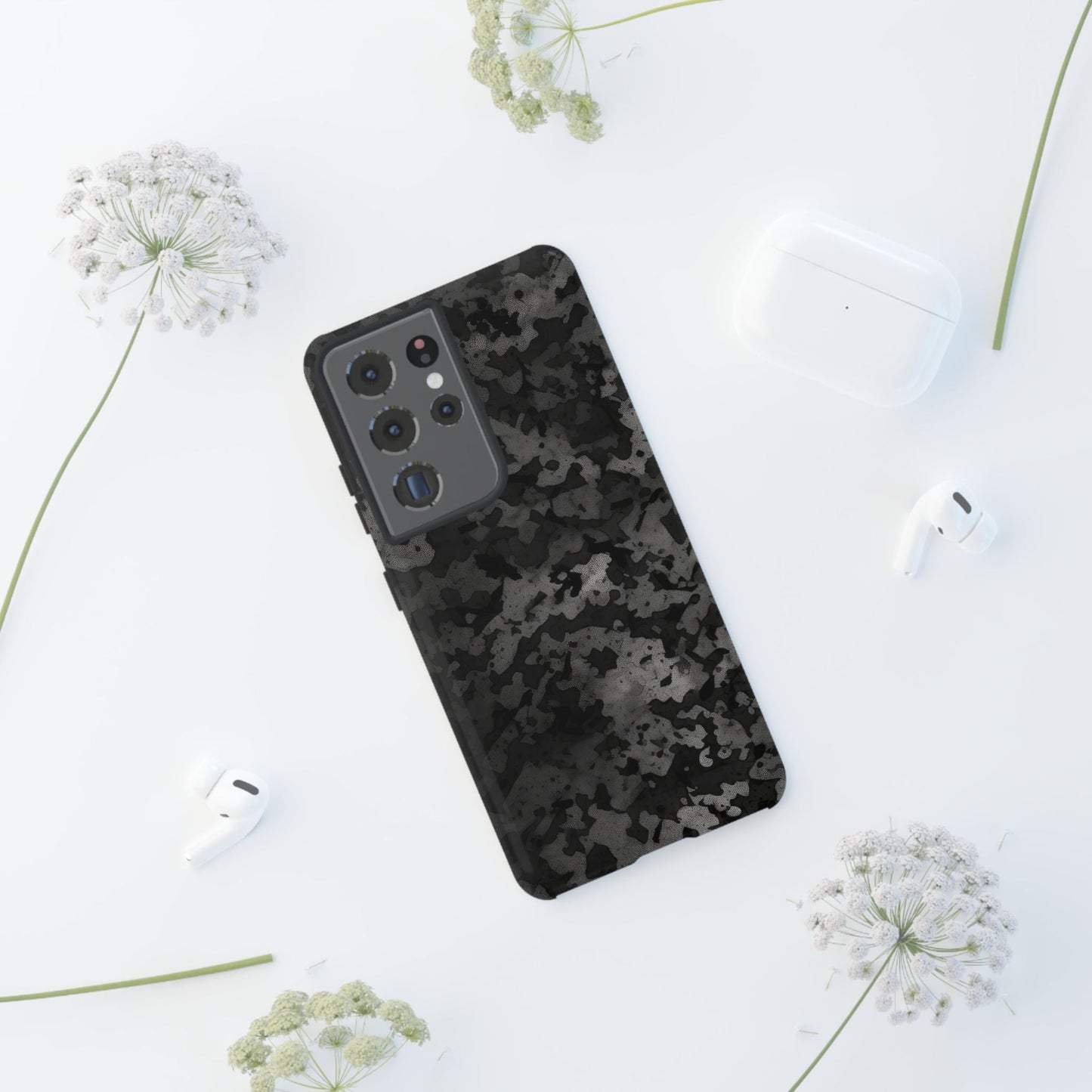 Stealth Black Camo Samsung Case - BOGO Cases