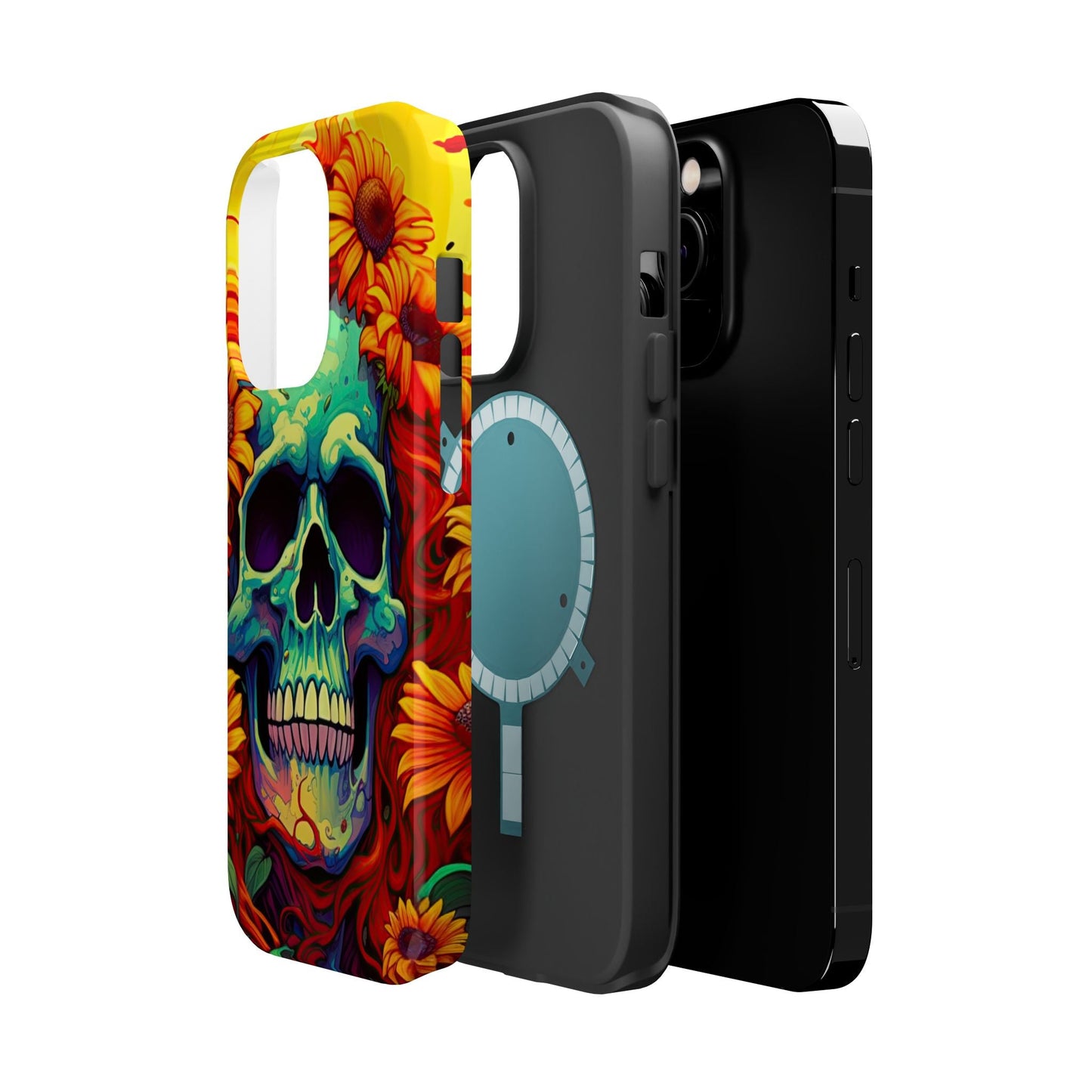 Sun Kissed Skull MagSafe iPhone Case - BOGO Cases