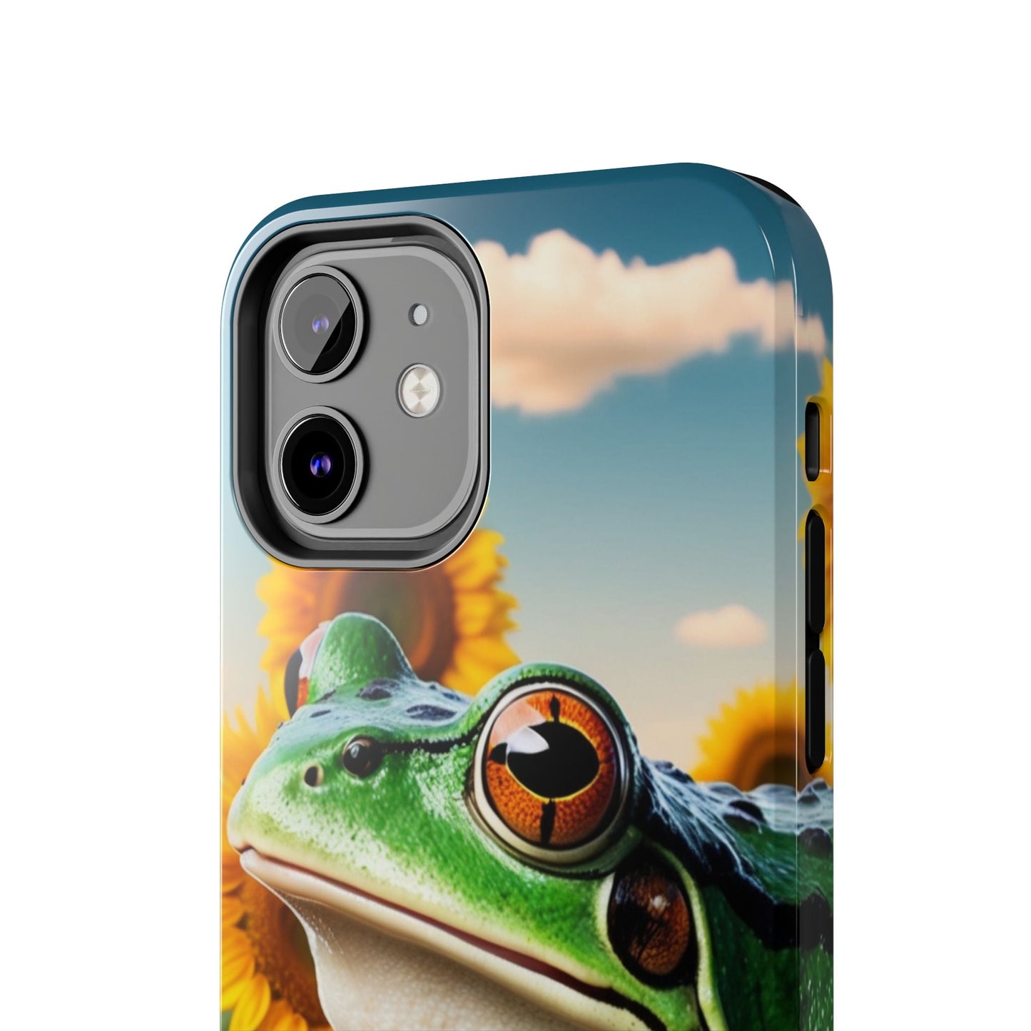 Sunflower Frog Aesthetic - iPhone Series Case - BOGO Cases