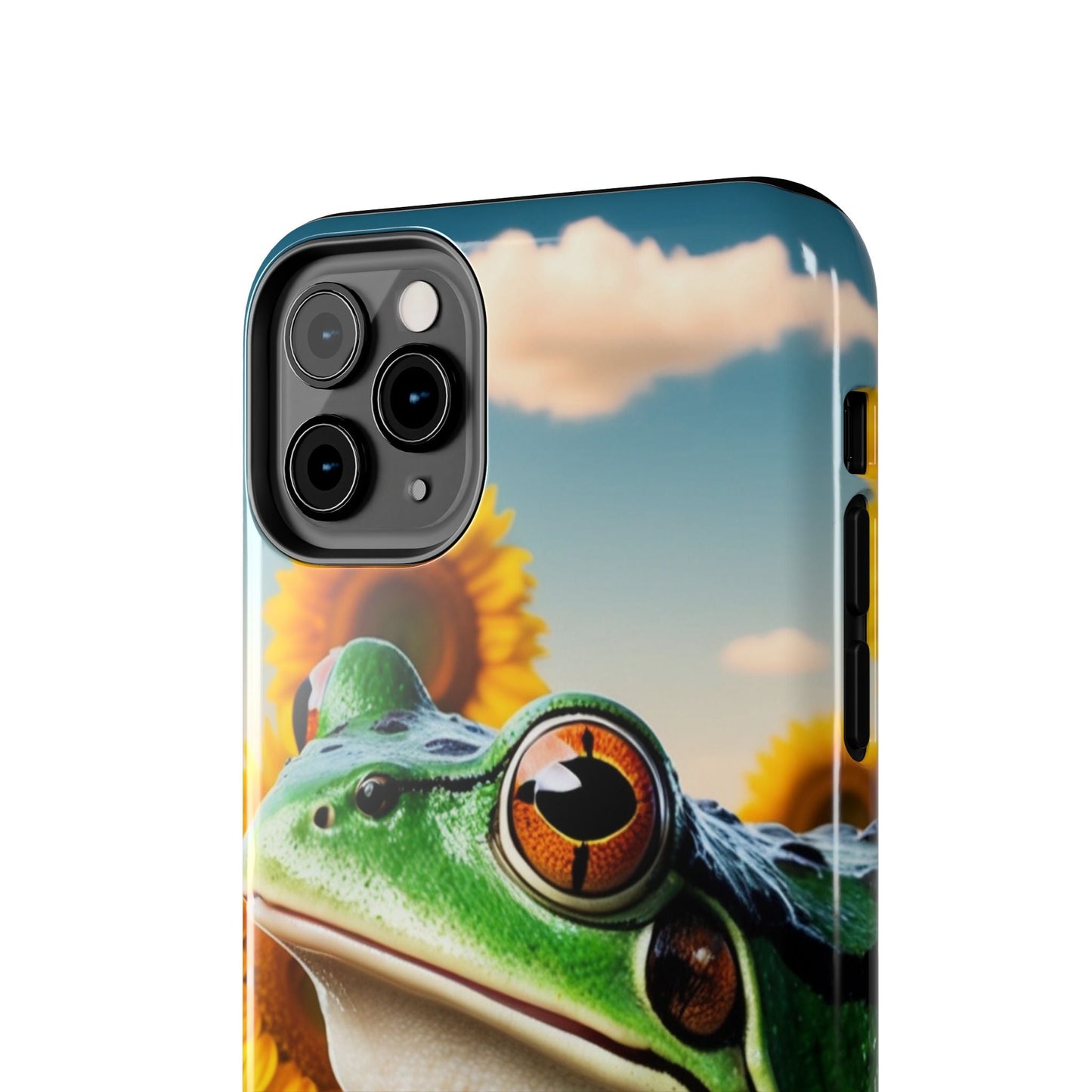 Sunflower Frog Aesthetic - iPhone Series Case - BOGO Cases