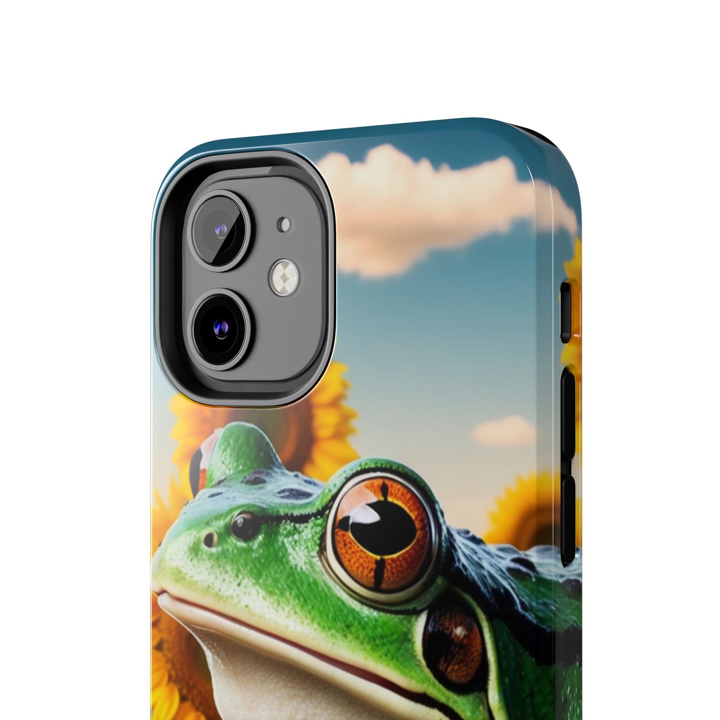 Sunflower Frog Aesthetic - iPhone Series Case - BOGO Cases
