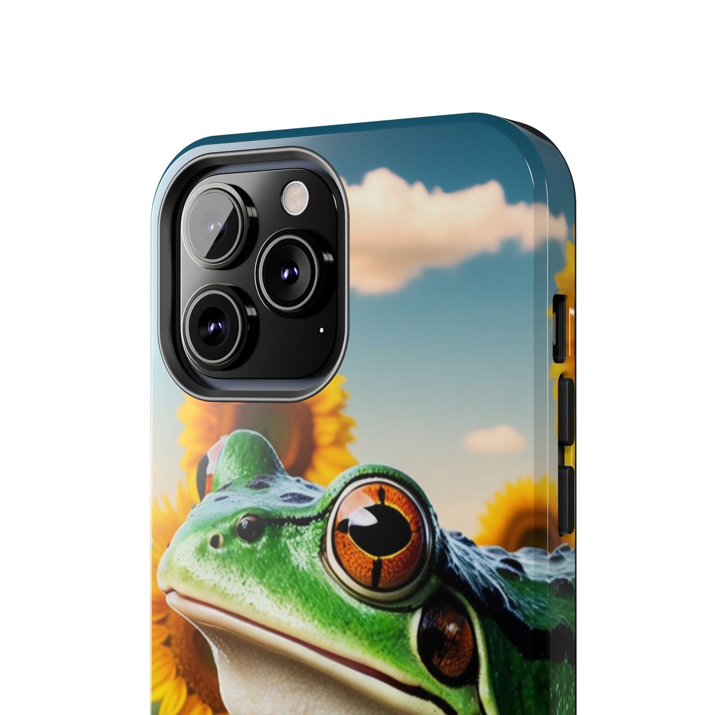 Sunflower Frog Aesthetic - iPhone Series Case - BOGO Cases