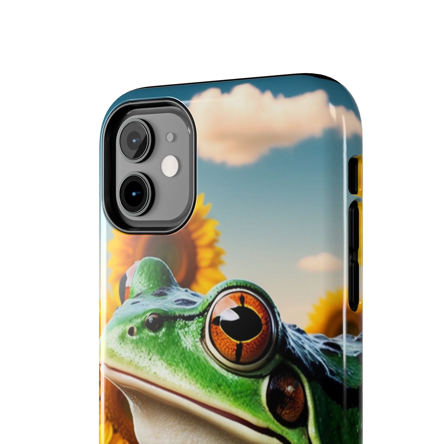 Sunflower Frog Aesthetic - iPhone Series Case - BOGO Cases