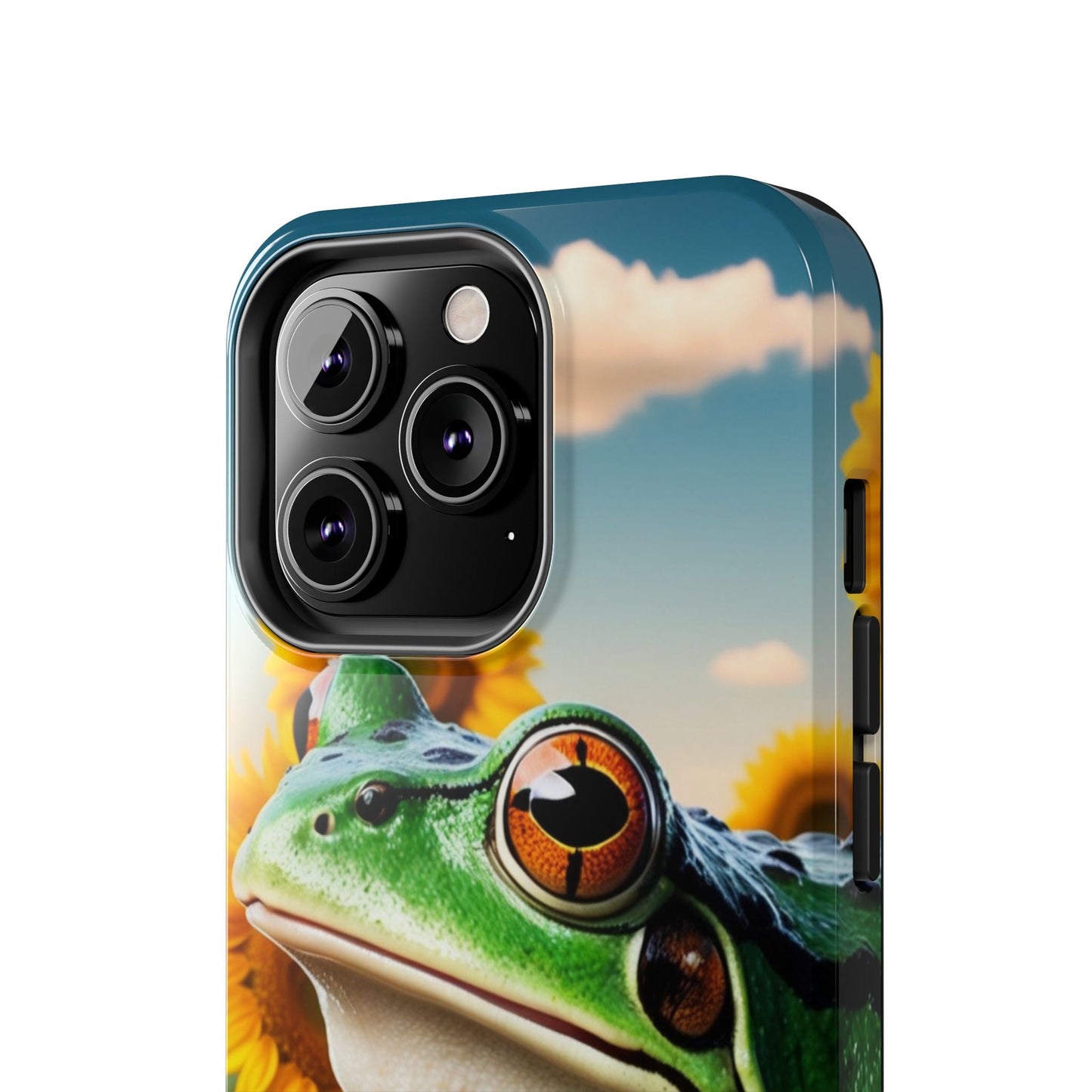 Sunflower Frog Aesthetic - iPhone Series Case - BOGO Cases