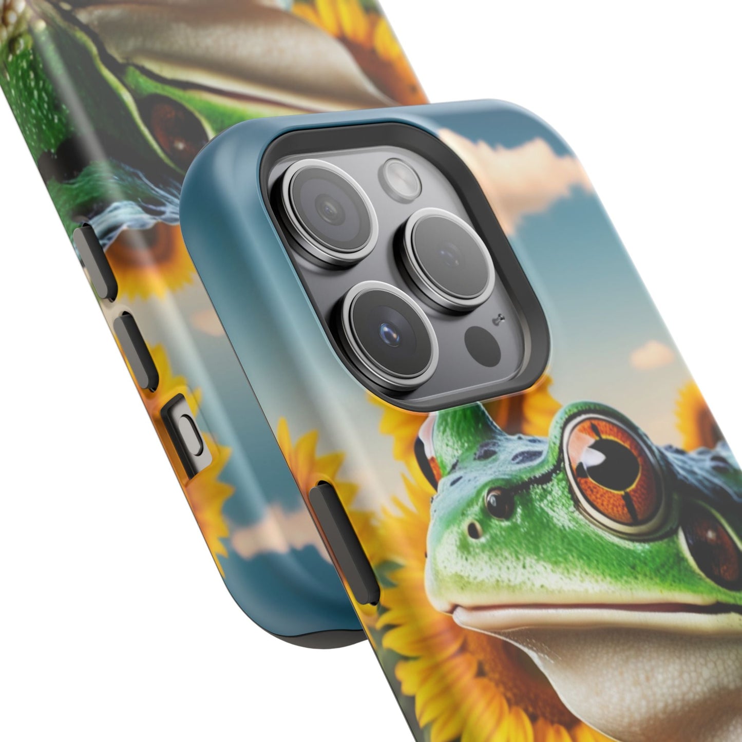 Sunflower Frog Aesthetic - MagSafe iPhone Case - BOGO Cases