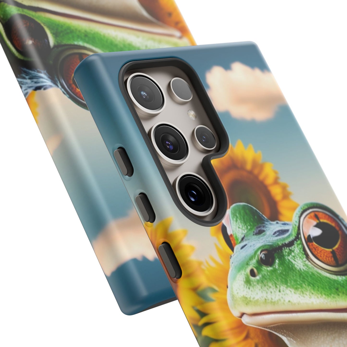 Sunflower Frog Aesthetic - Samsung Galaxy Case - BOGO Cases