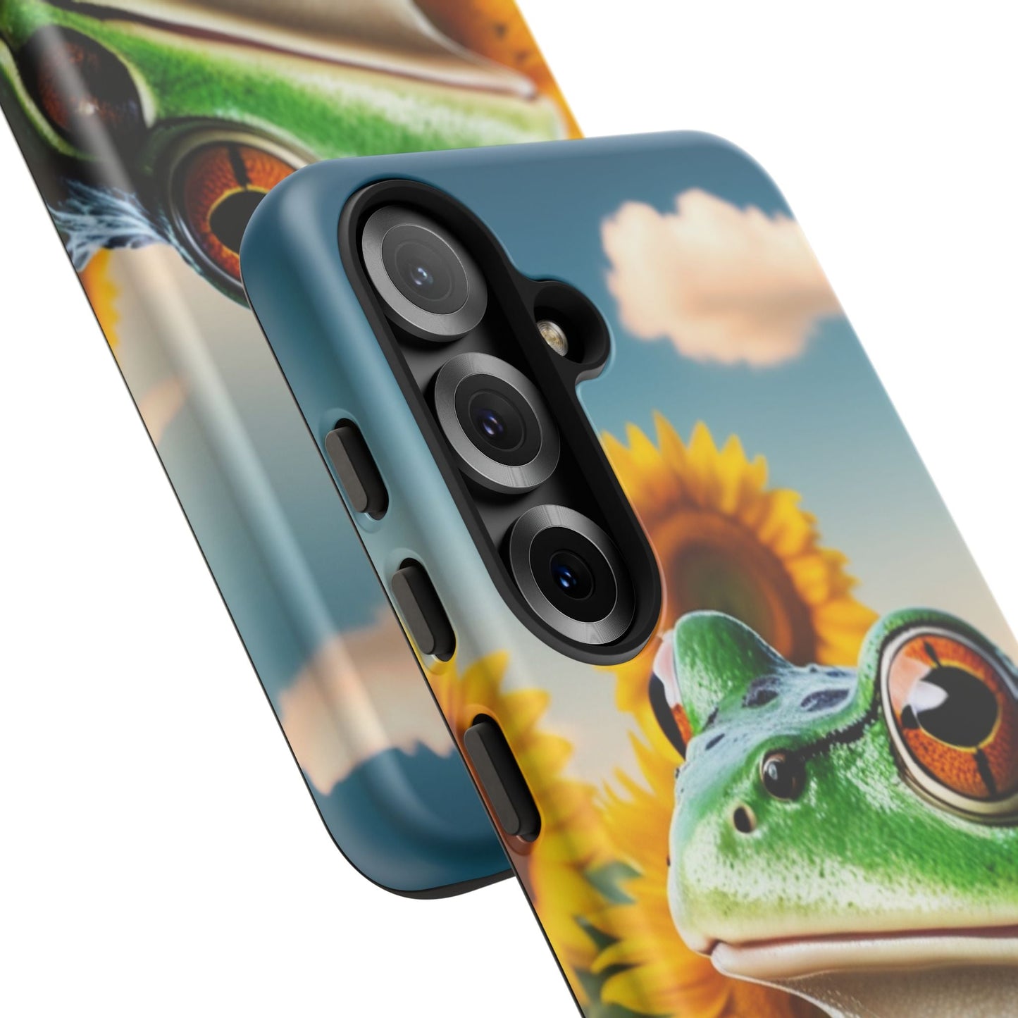 Sunflower Frog Aesthetic - Samsung Galaxy Case - BOGO Cases