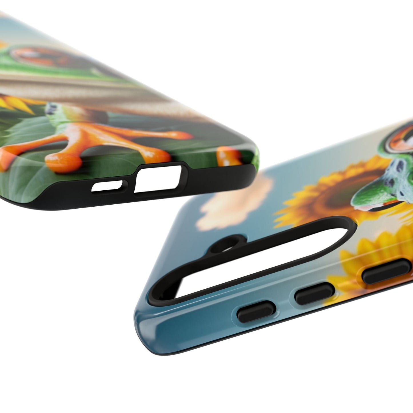 Sunflower Frog Aesthetic - Samsung Galaxy Case - BOGO Cases