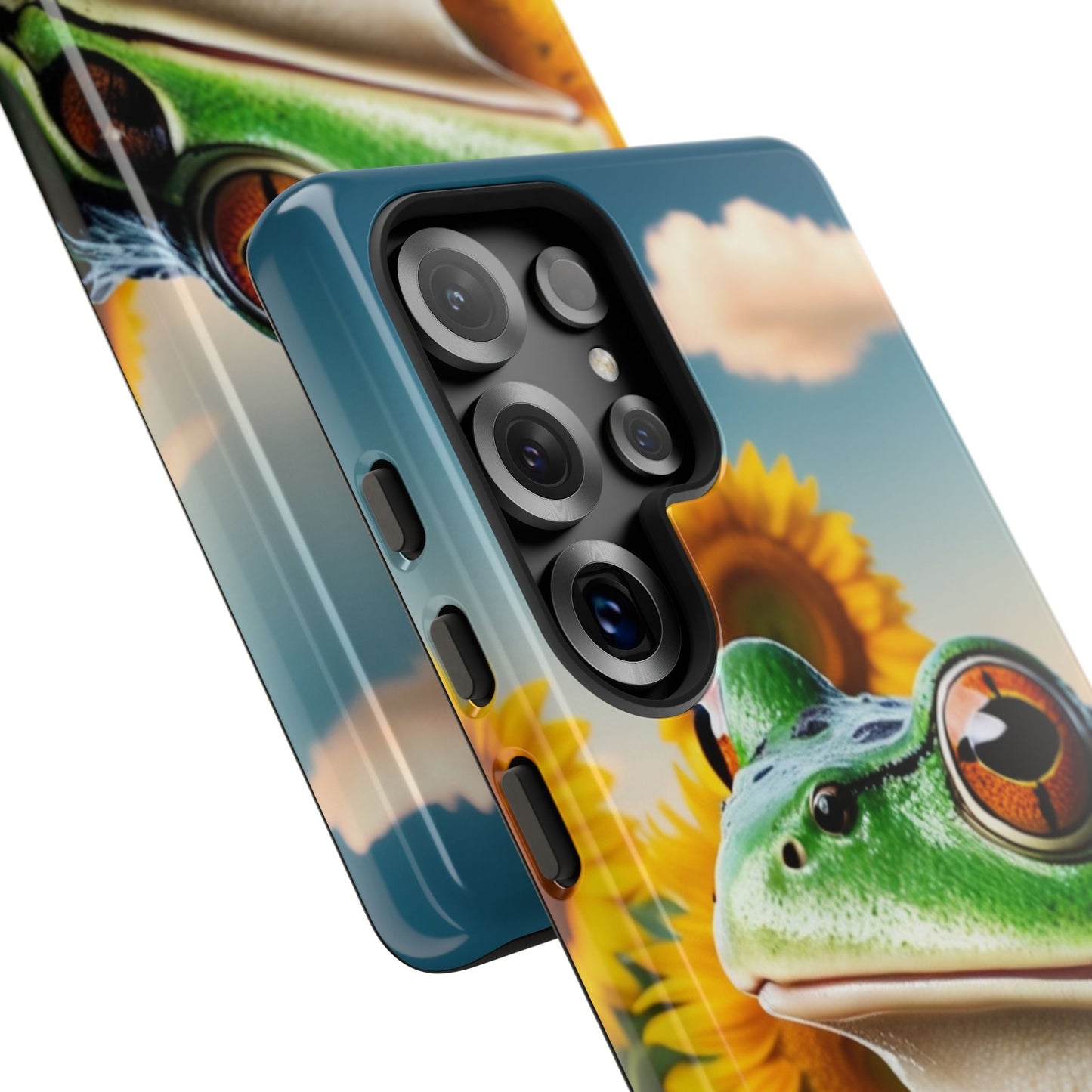 Sunflower Frog Aesthetic - Samsung Galaxy Case - BOGO Cases