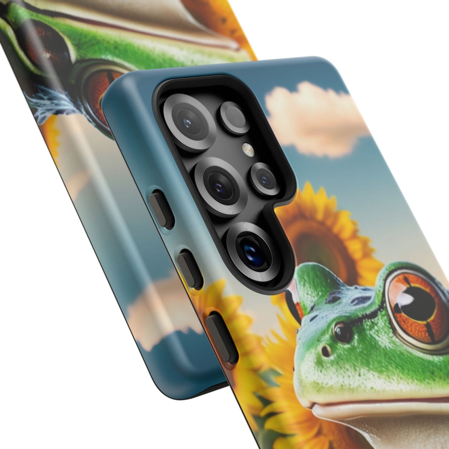 Sunflower Frog Aesthetic - Samsung Galaxy Case - BOGO Cases