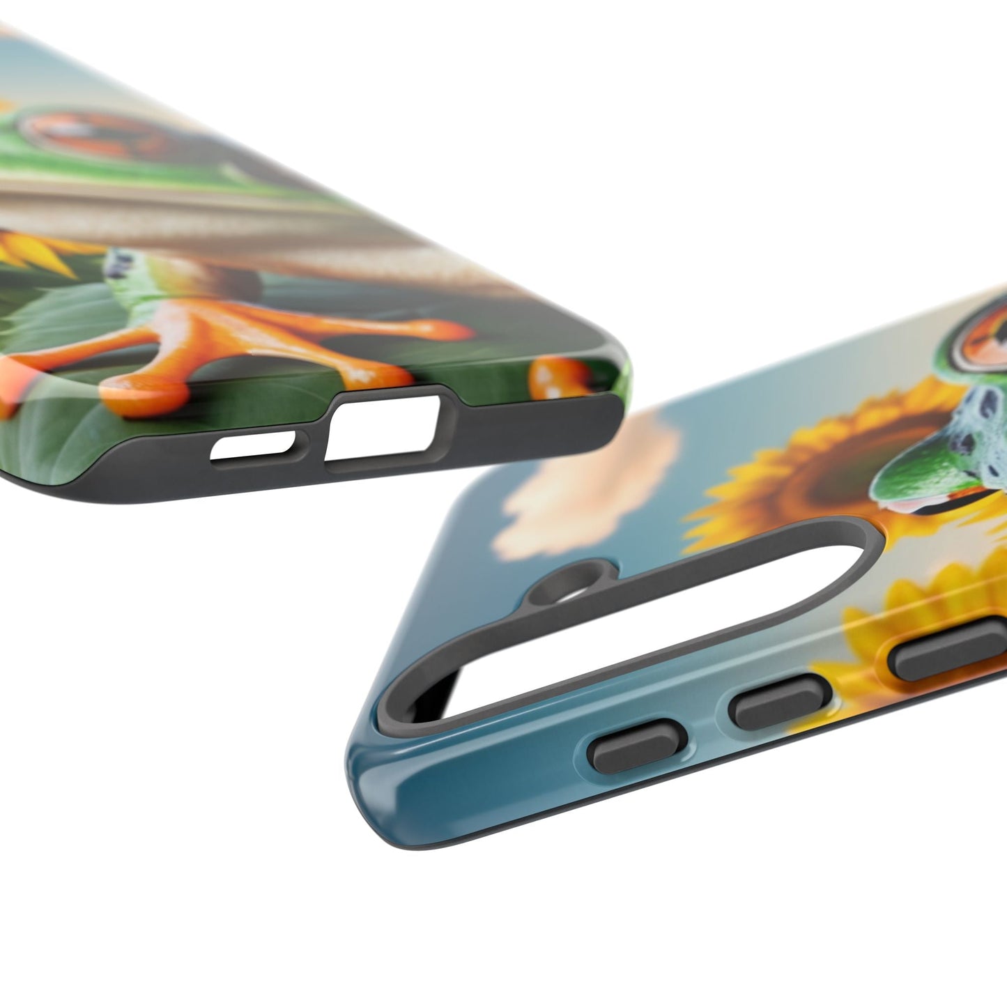 Sunflower Frog Aesthetic - Samsung Galaxy Case - BOGO Cases