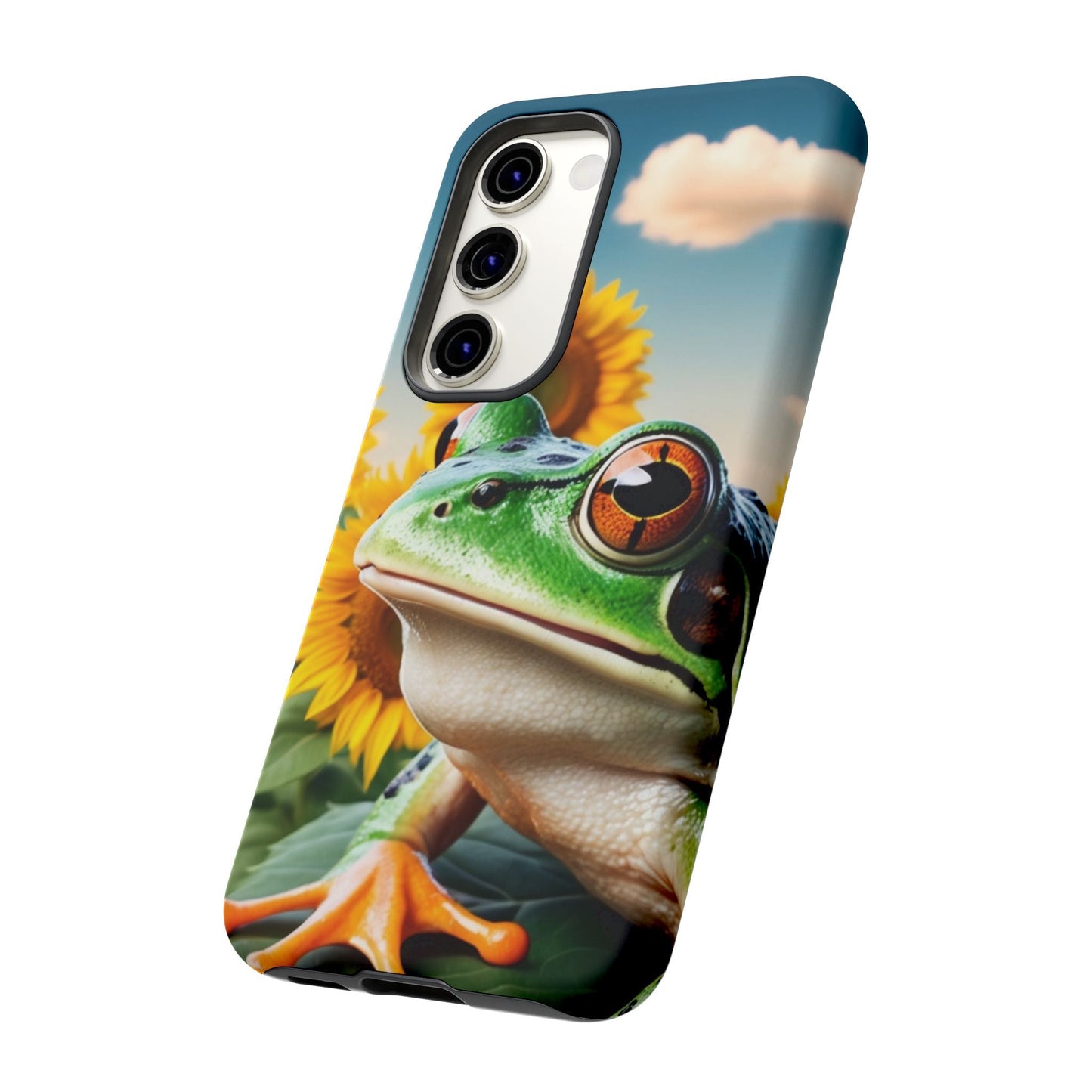 Sunflower Frog Aesthetic - Samsung Galaxy Case - BOGO Cases