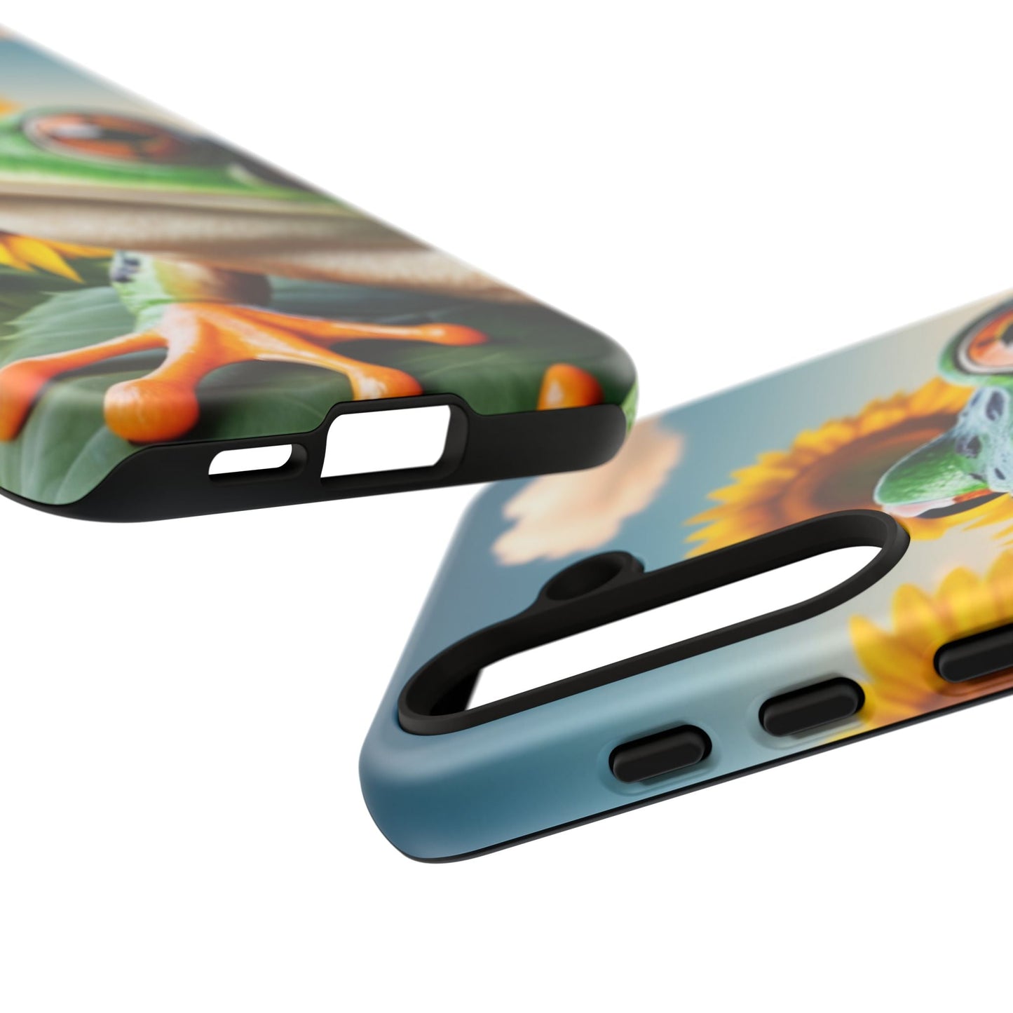 Sunflower Frog Aesthetic - Samsung Galaxy Case - BOGO Cases