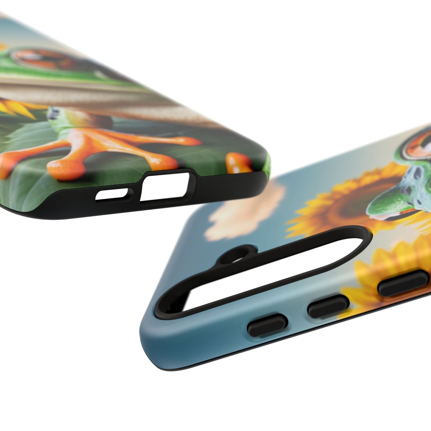 Sunflower Frog Aesthetic - Samsung Galaxy Case - BOGO Cases