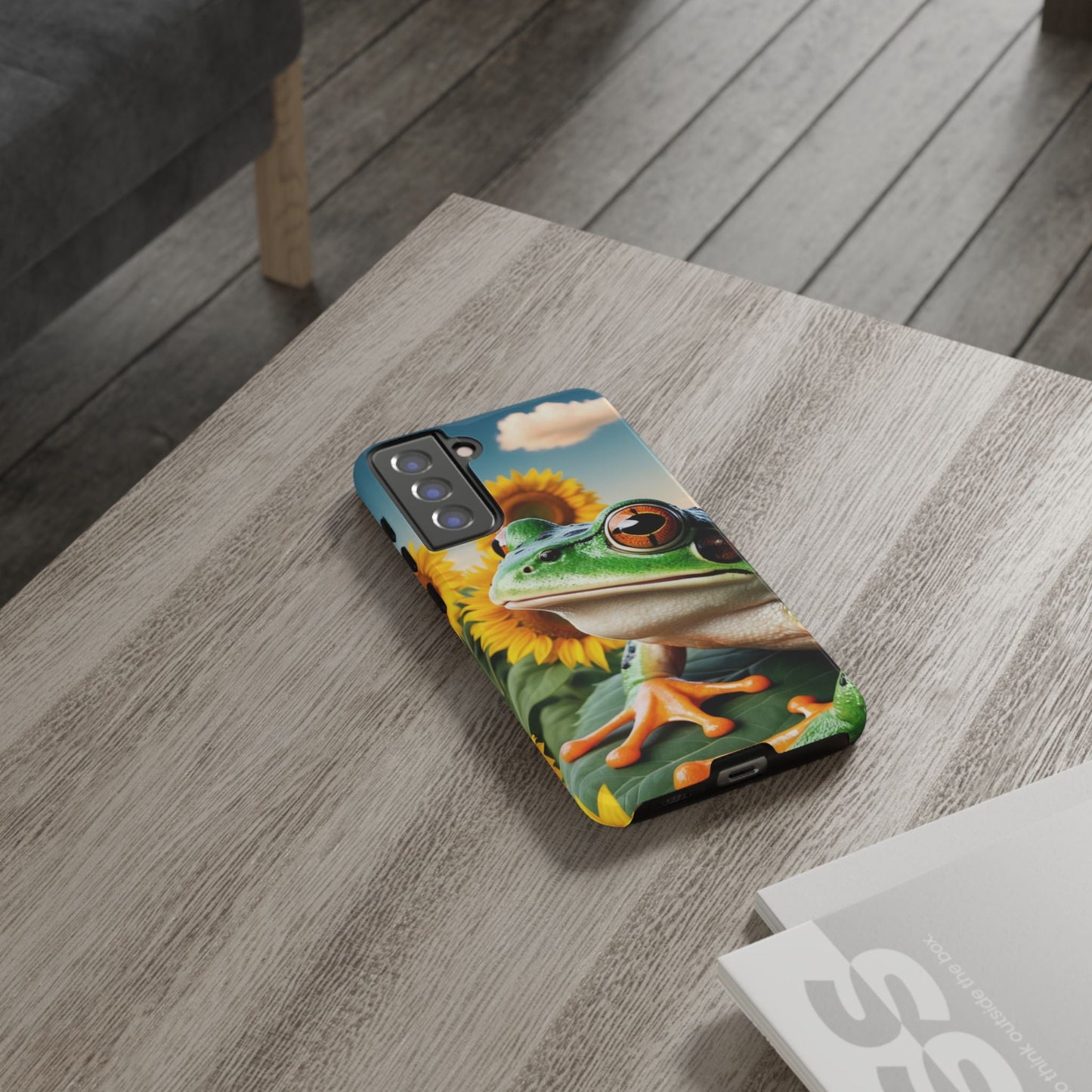 Sunflower Frog Aesthetic - Samsung Galaxy Case - BOGO Cases