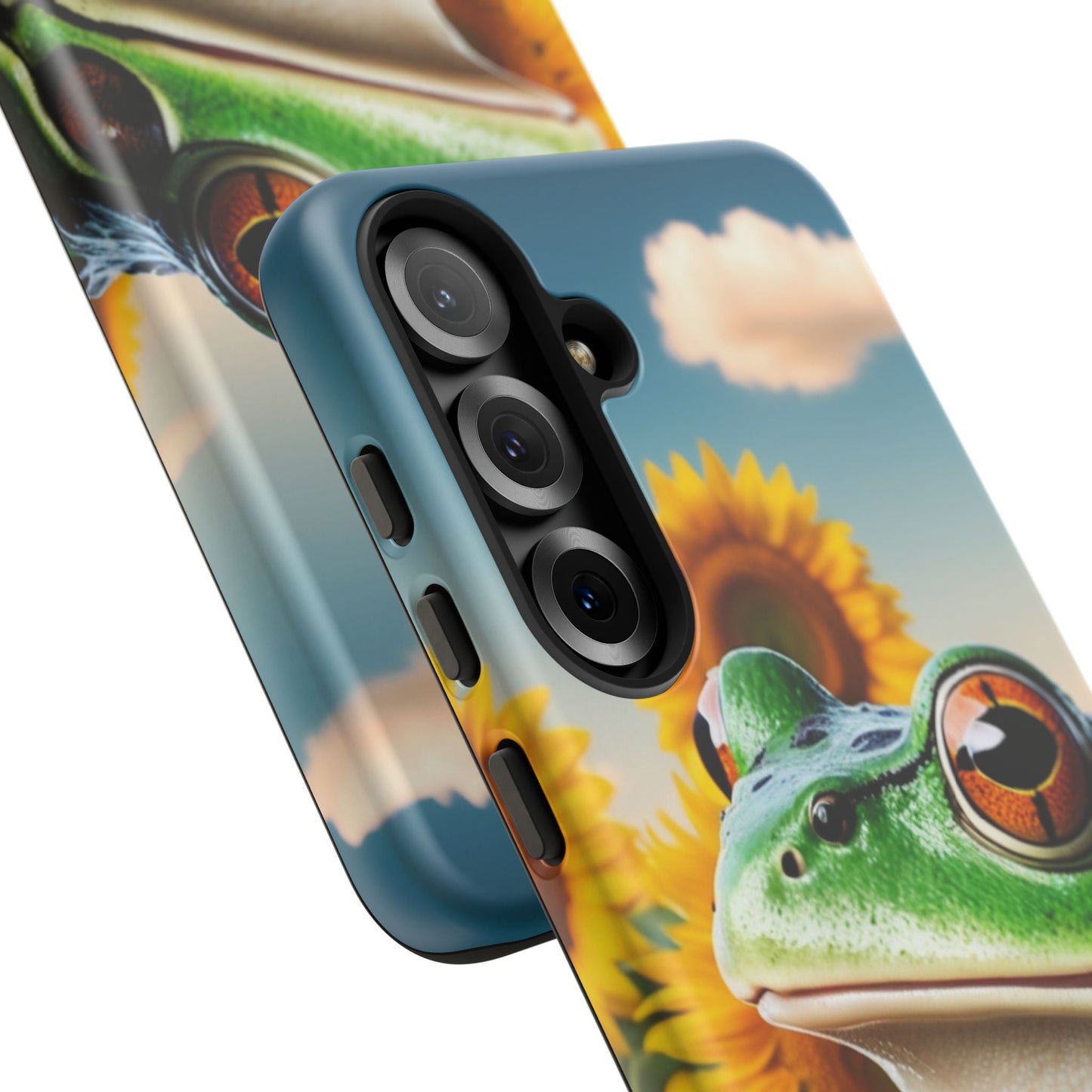 Sunflower Frog Aesthetic - Samsung Galaxy Case - BOGO Cases