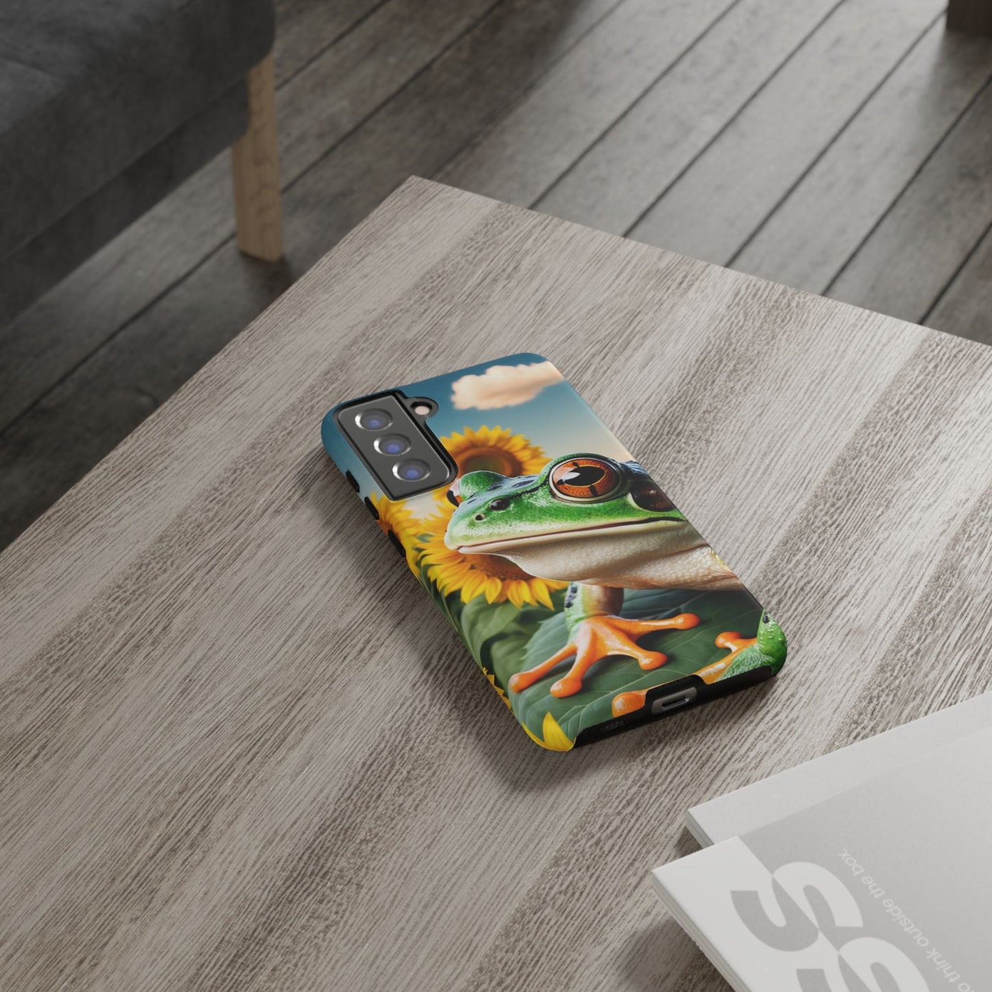 Sunflower Frog Aesthetic - Samsung Galaxy Case - BOGO Cases