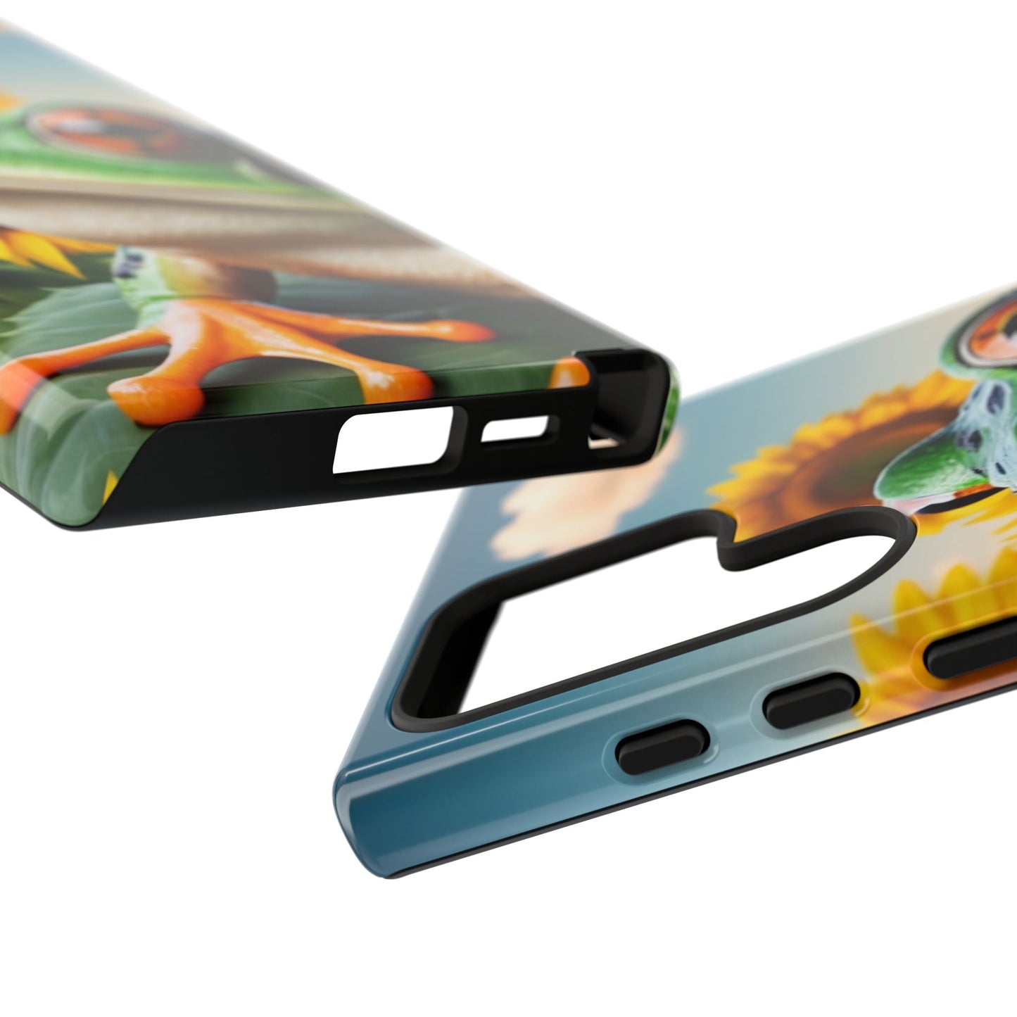 Sunflower Frog Aesthetic - Samsung Galaxy Case - BOGO Cases