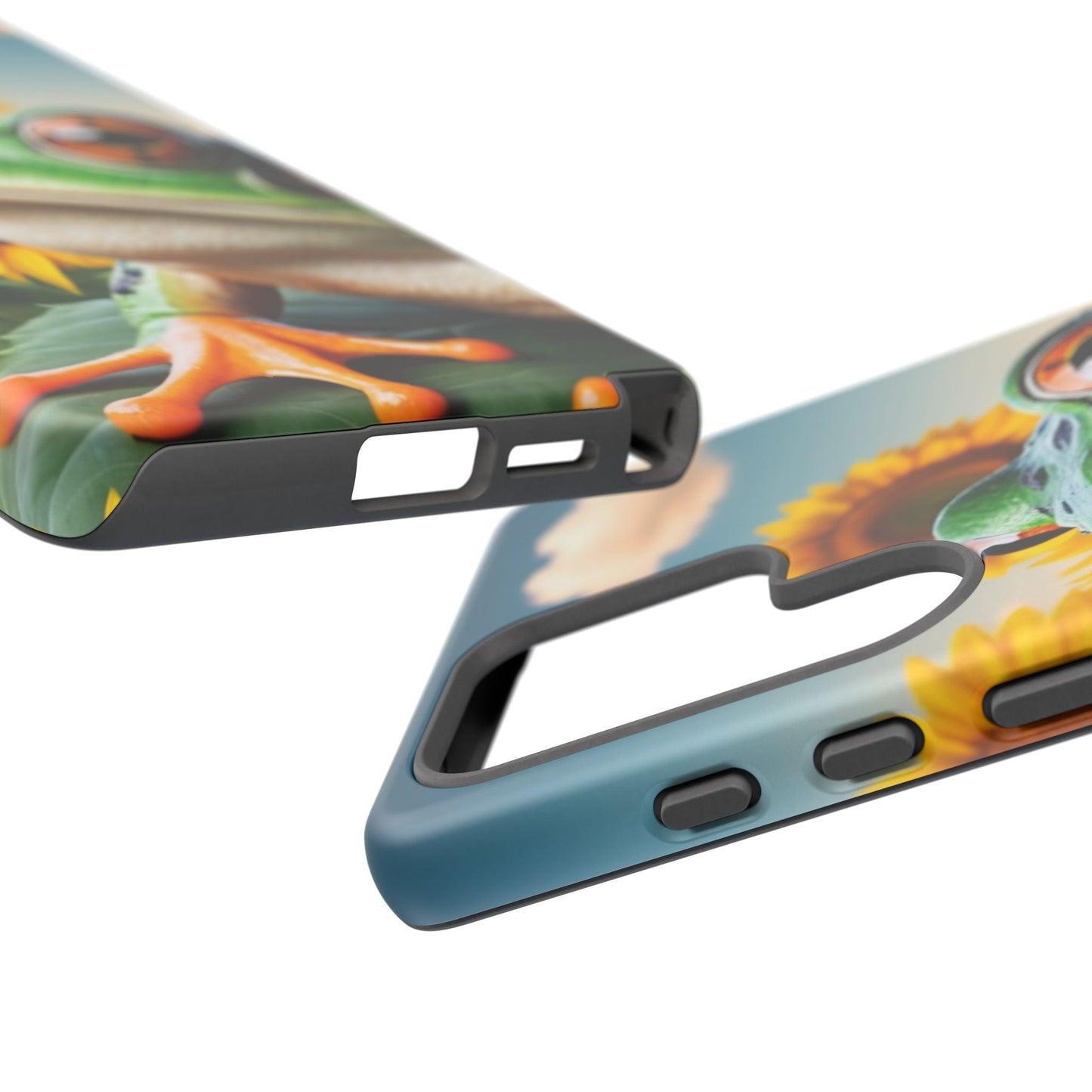 Sunflower Frog Aesthetic - Samsung Galaxy Case - BOGO Cases