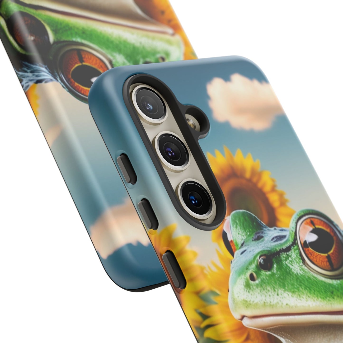 Sunflower Frog Aesthetic - Samsung Galaxy Case - BOGO Cases
