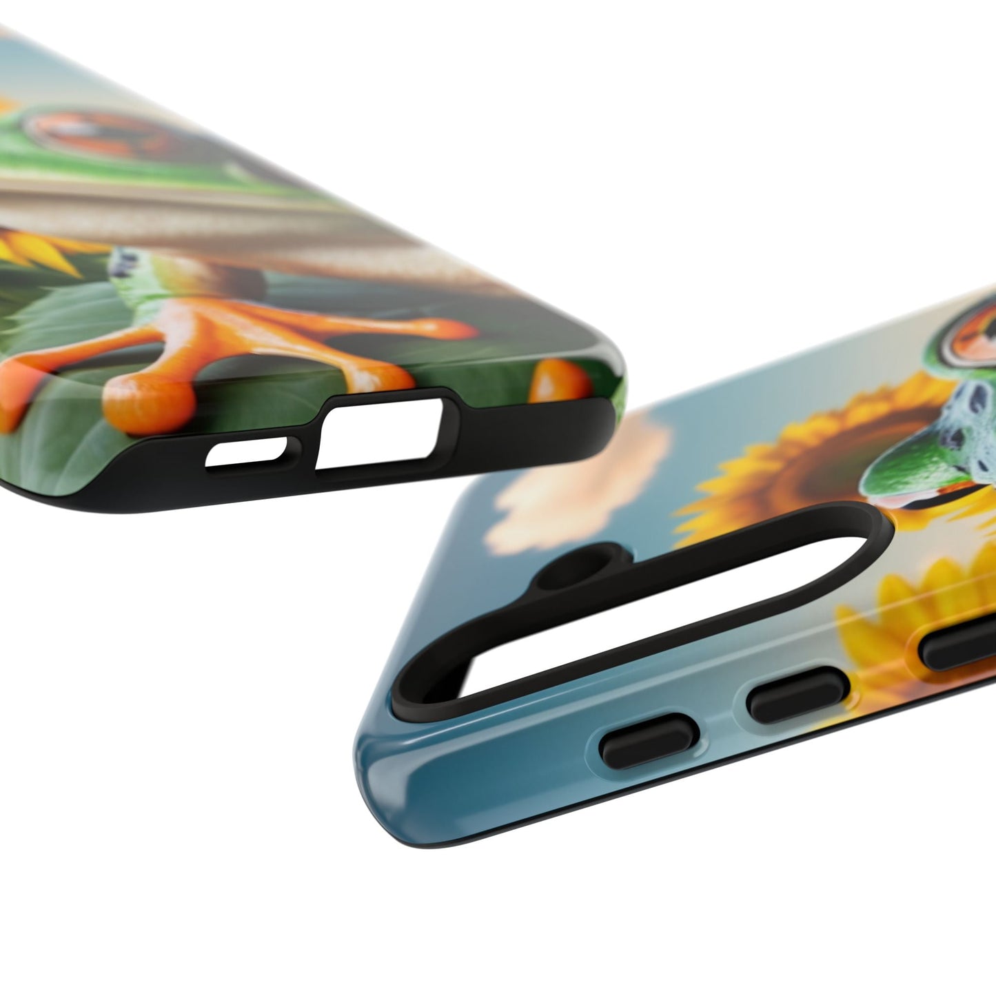 Sunflower Frog Aesthetic - Samsung Galaxy Case - BOGO Cases