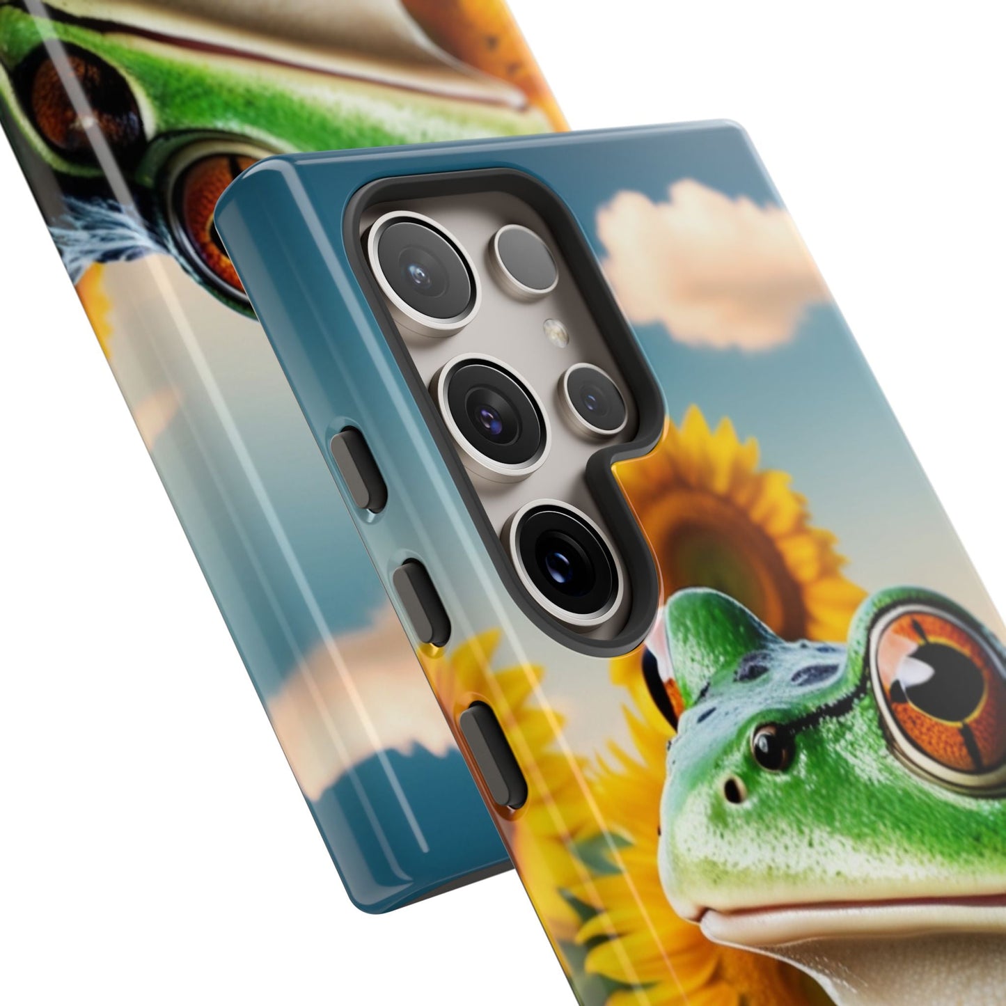 Sunflower Frog Aesthetic - Samsung Galaxy Case - BOGO Cases