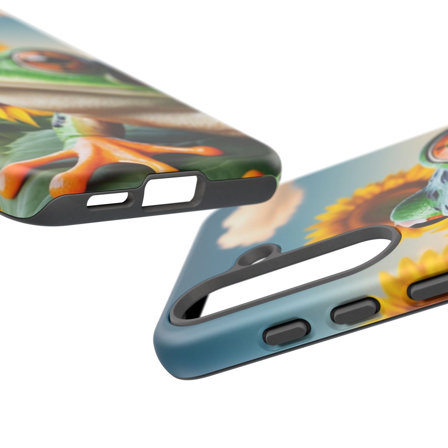 Sunflower Frog Aesthetic - Samsung Galaxy Case - BOGO Cases