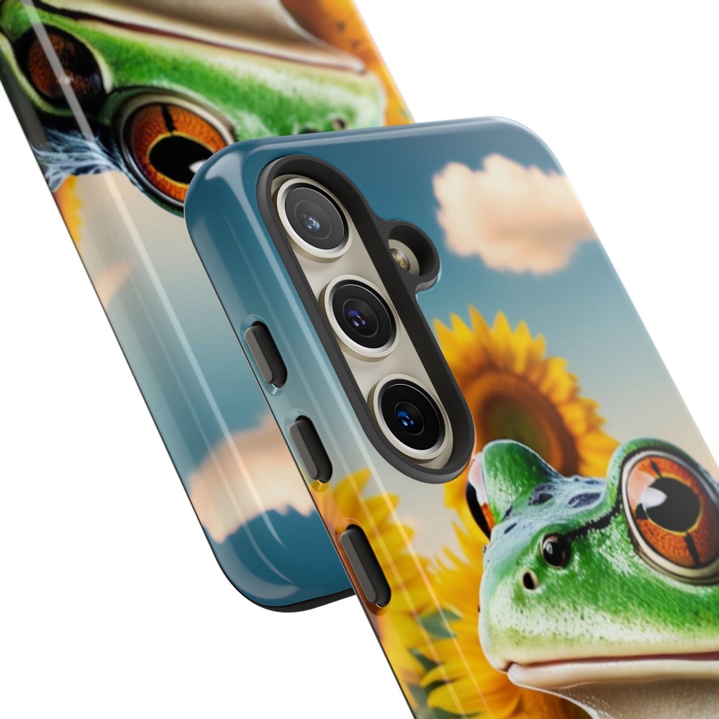 Sunflower Frog Aesthetic - Samsung Galaxy Case - BOGO Cases