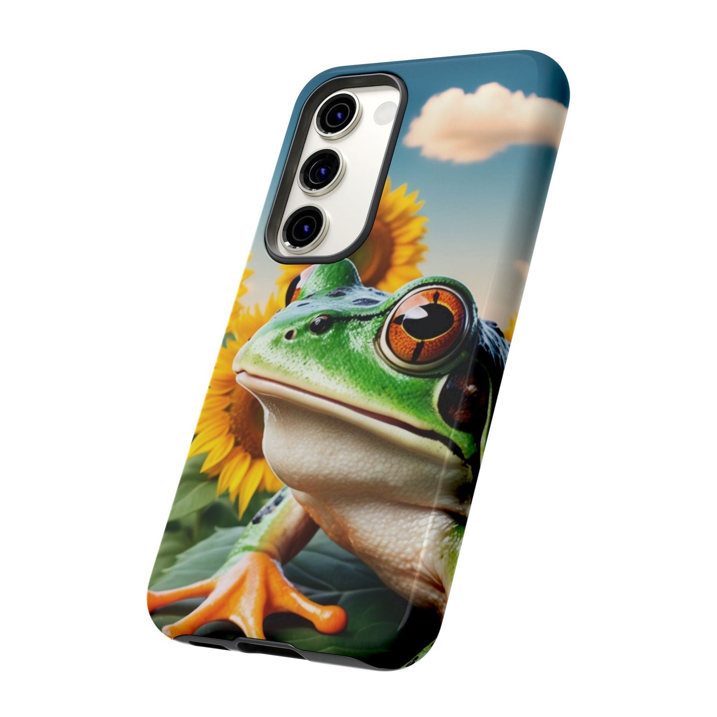 Sunflower Frog Aesthetic - Samsung Galaxy Case - BOGO Cases