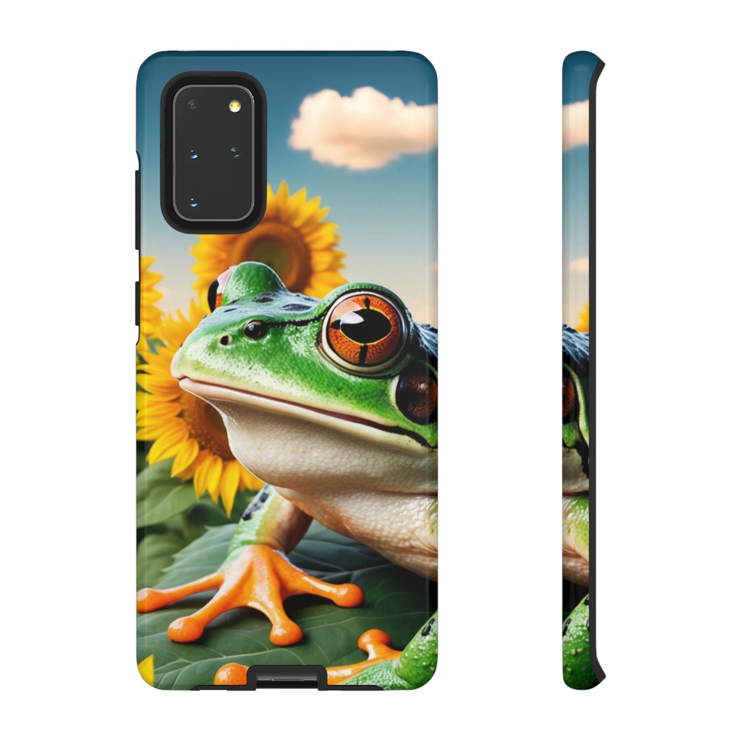 Sunflower Frog Aesthetic - Samsung Galaxy Case - BOGO Cases