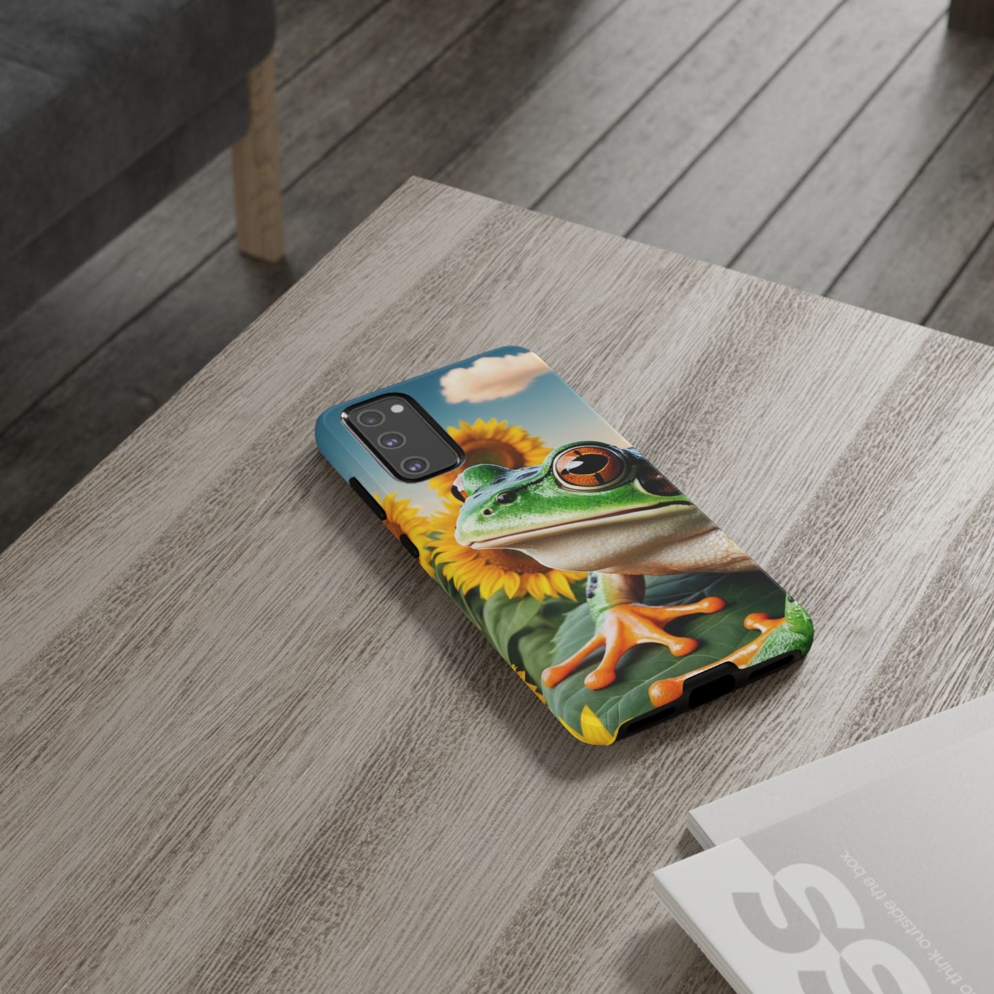 Sunflower Frog Aesthetic - Samsung Galaxy Case - BOGO Cases