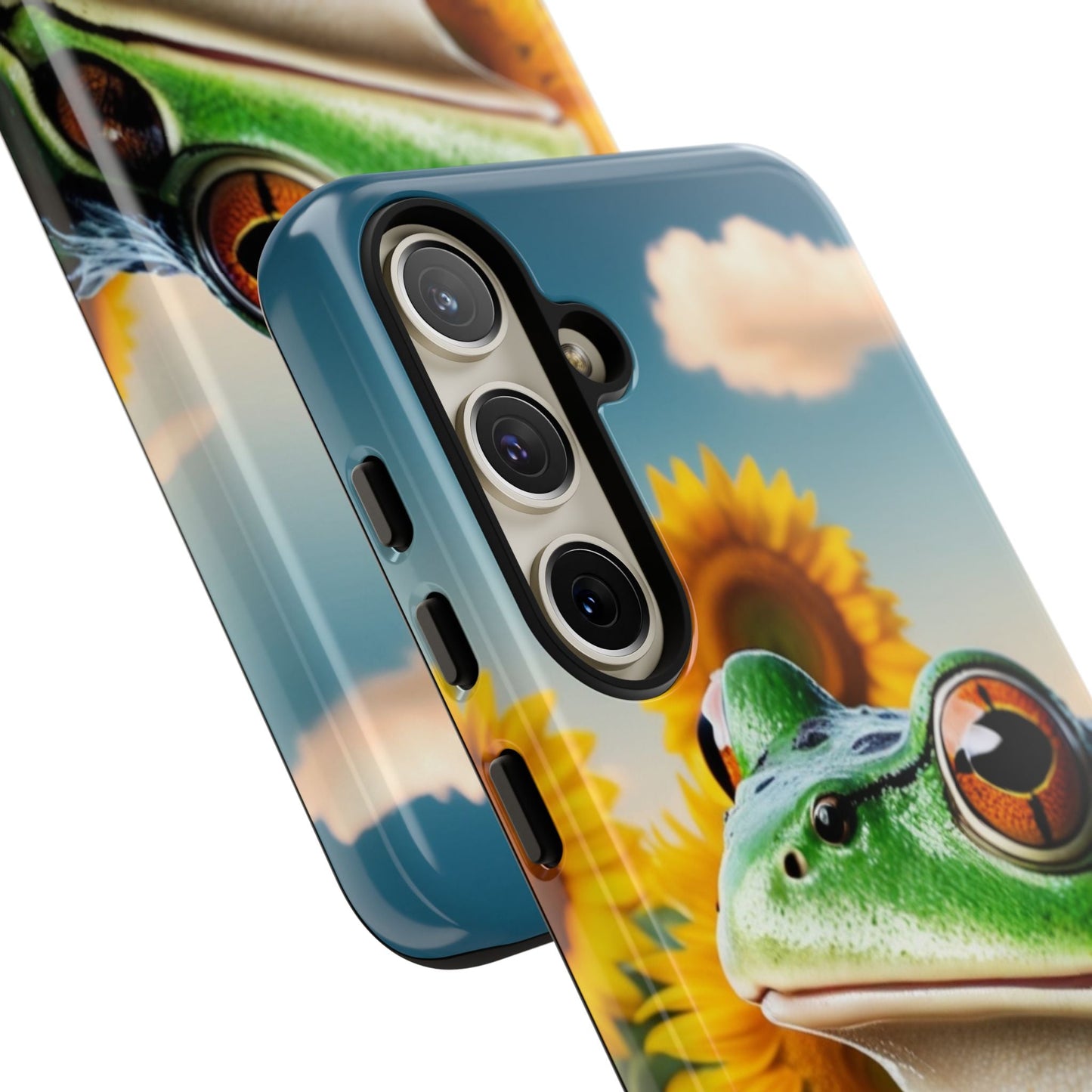 Sunflower Frog Aesthetic - Samsung Galaxy Case - BOGO Cases