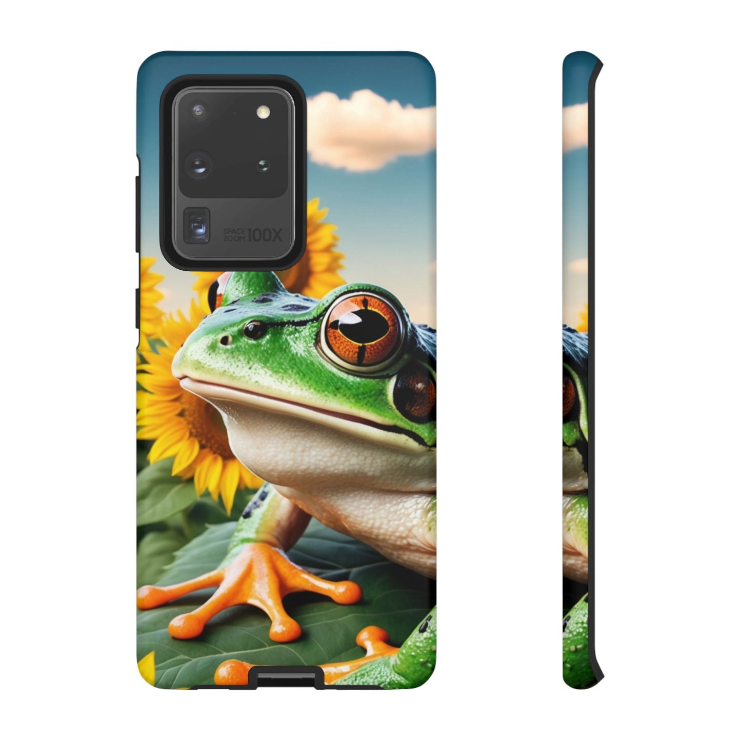 Sunflower Frog Aesthetic - Samsung Galaxy Case - BOGO Cases
