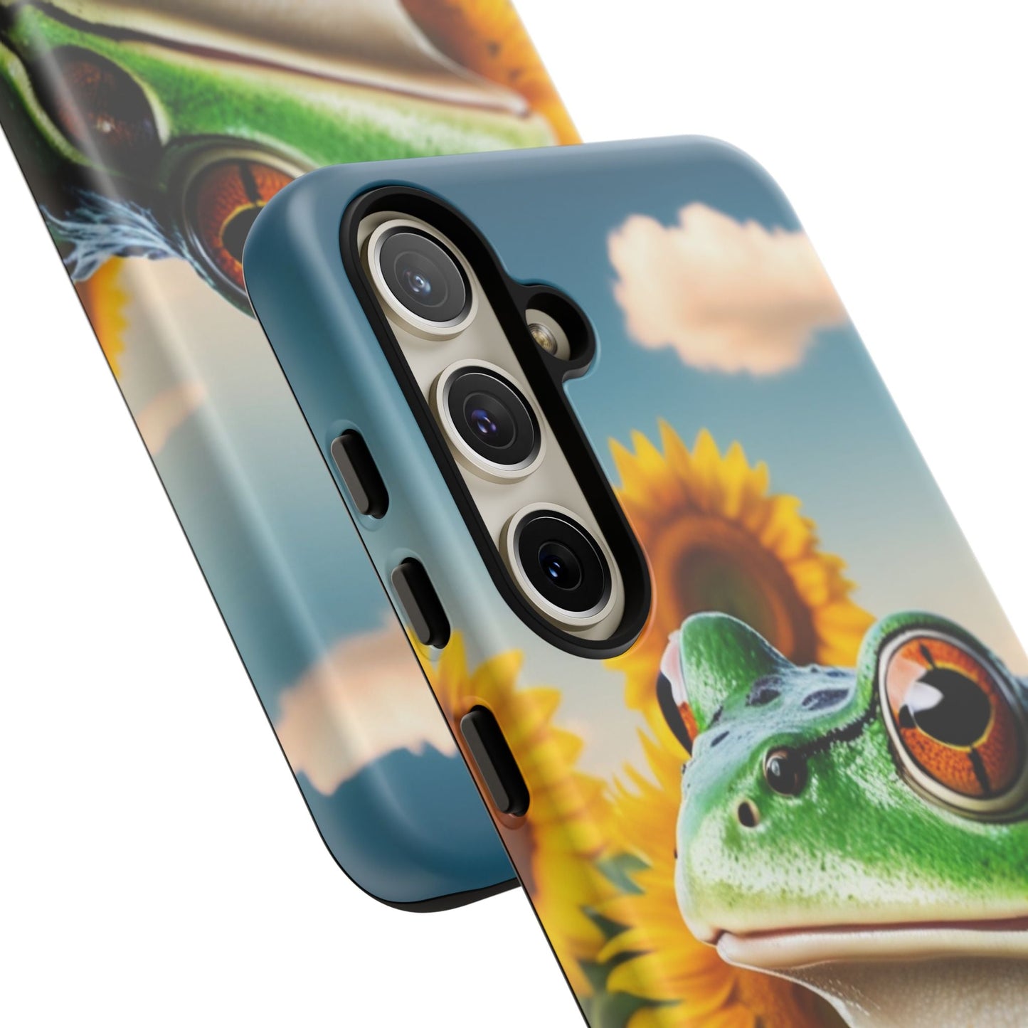 Sunflower Frog Aesthetic - Samsung Galaxy Case - BOGO Cases