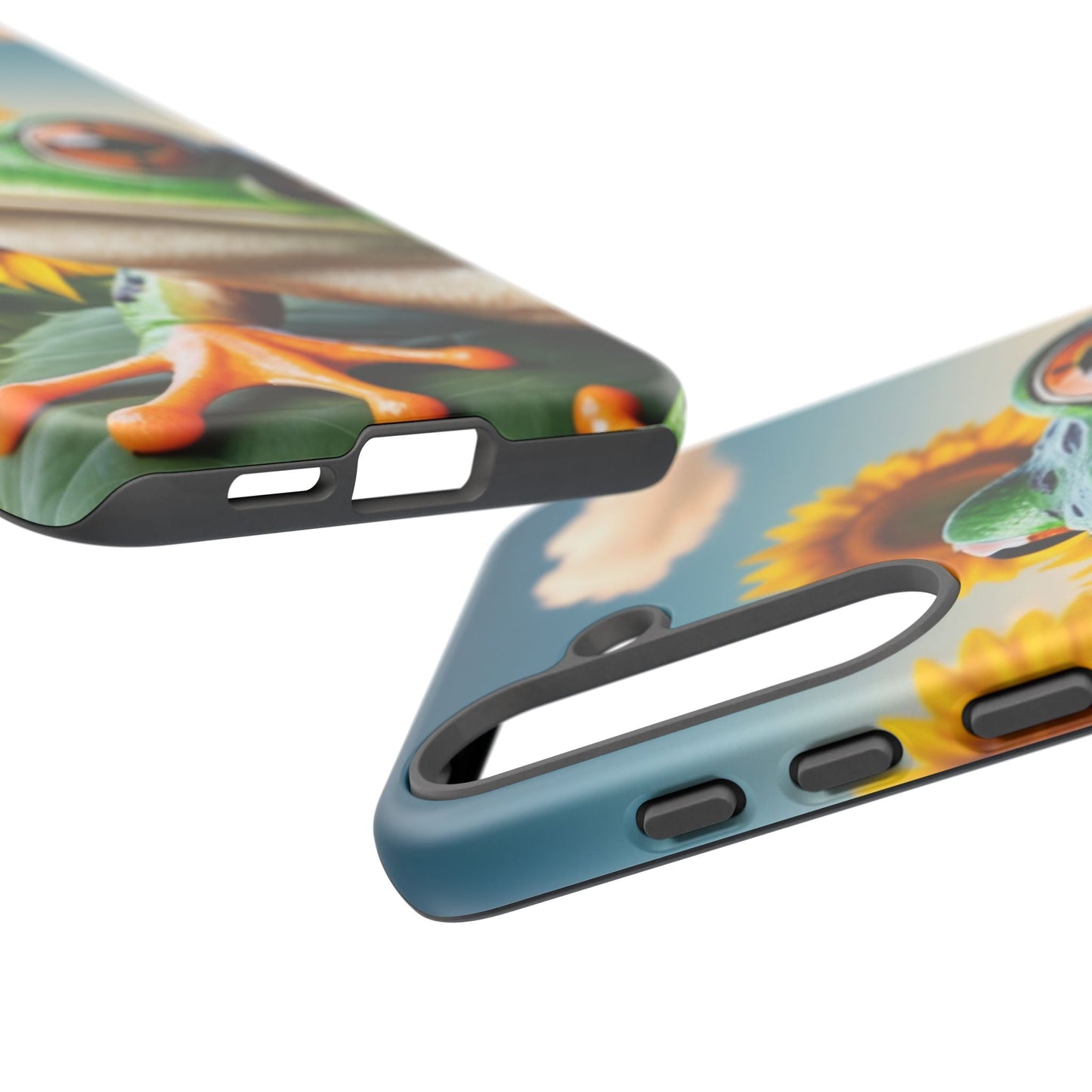 Sunflower Frog Aesthetic - Samsung Galaxy Case - BOGO Cases