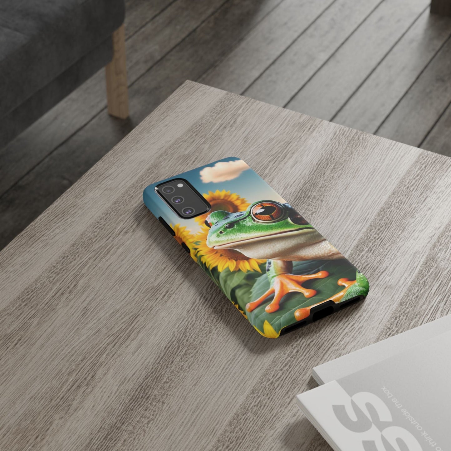 Sunflower Frog Aesthetic - Samsung Galaxy Case - BOGO Cases