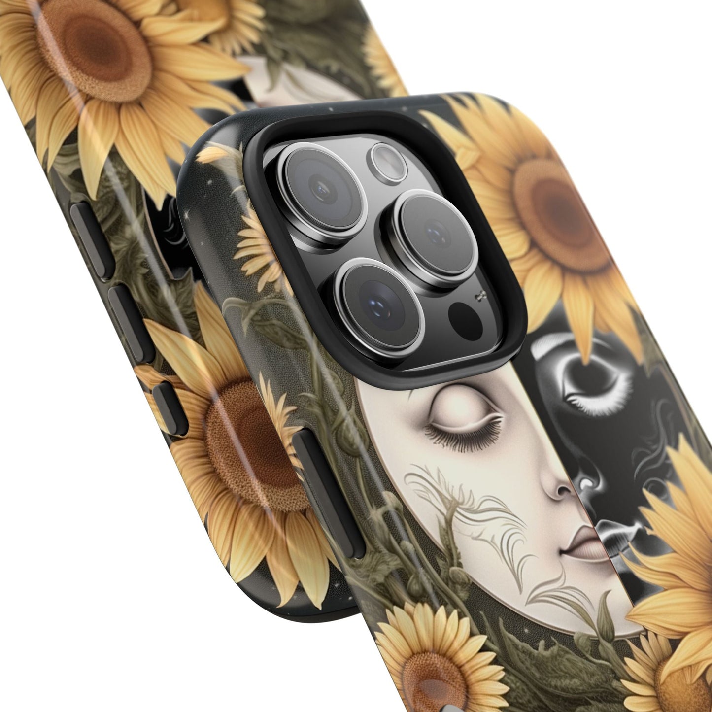 Sunflower Moon and Stars iPhone Case – Ethereal Art - BOGO Cases
