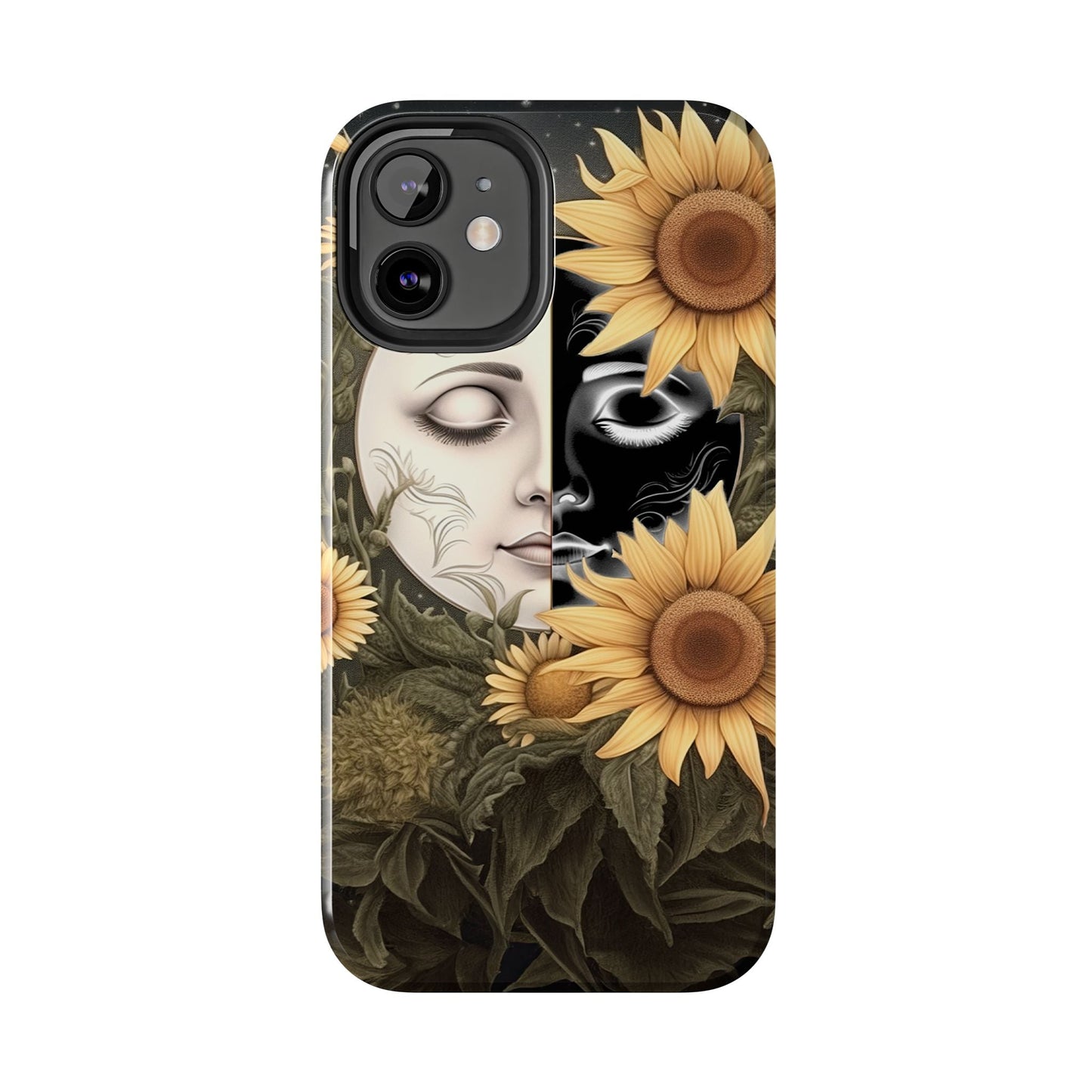Sunflower Moon and Stars iPhone Case – Ethereal Art - BOGO Cases