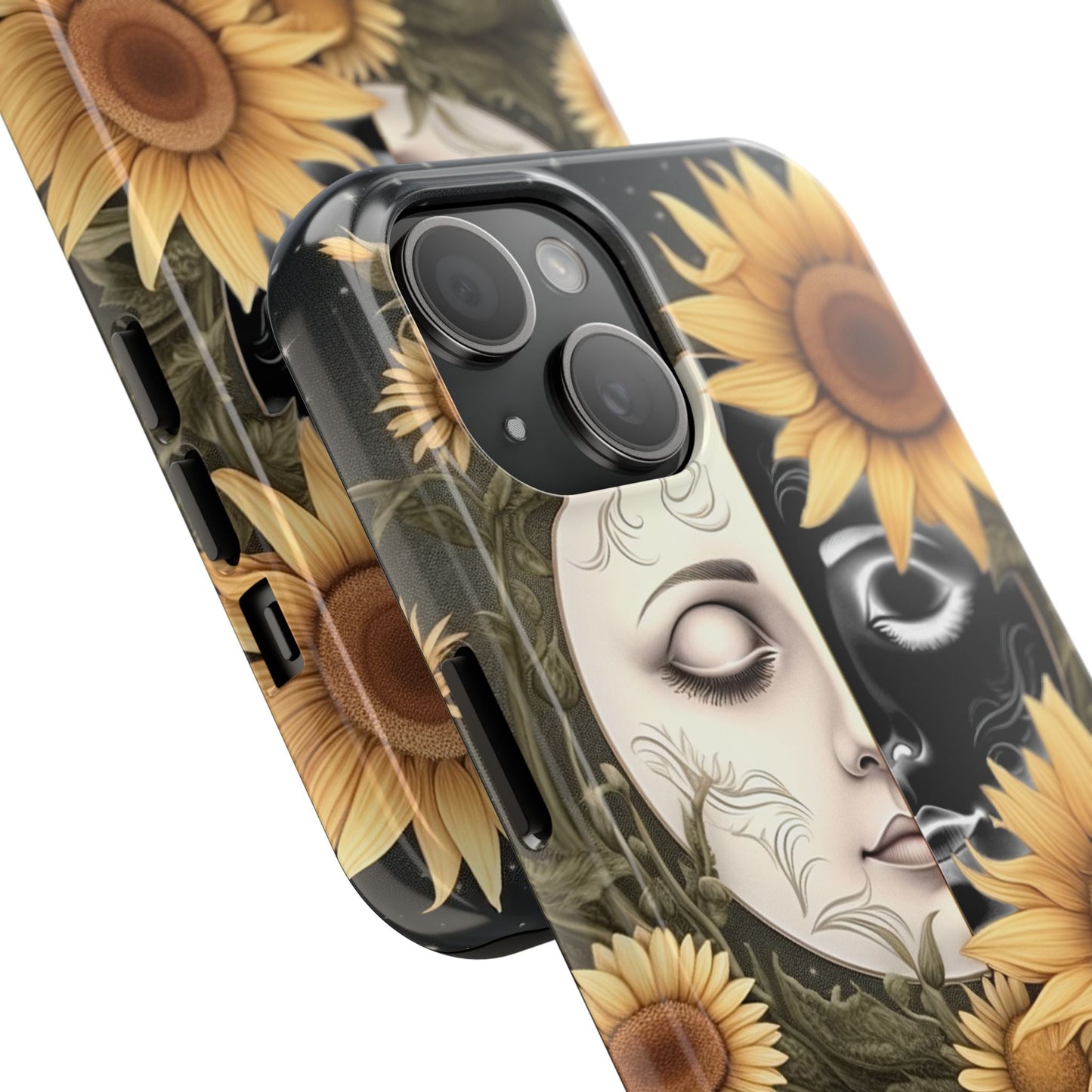 Sunflower Moon and Stars iPhone Case – Ethereal Art - BOGO Cases
