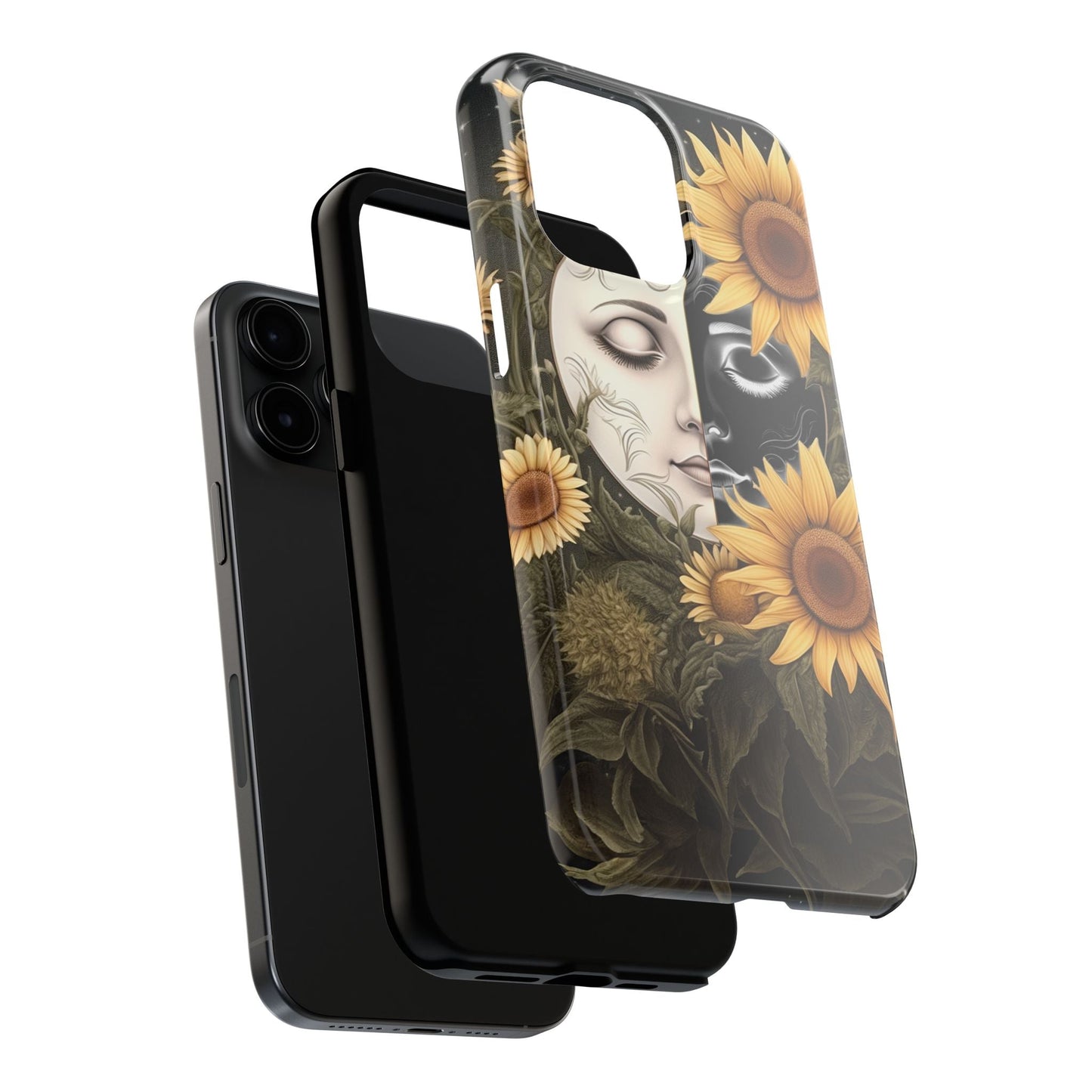Sunflower Moon and Stars iPhone Case – Ethereal Art - BOGO Cases