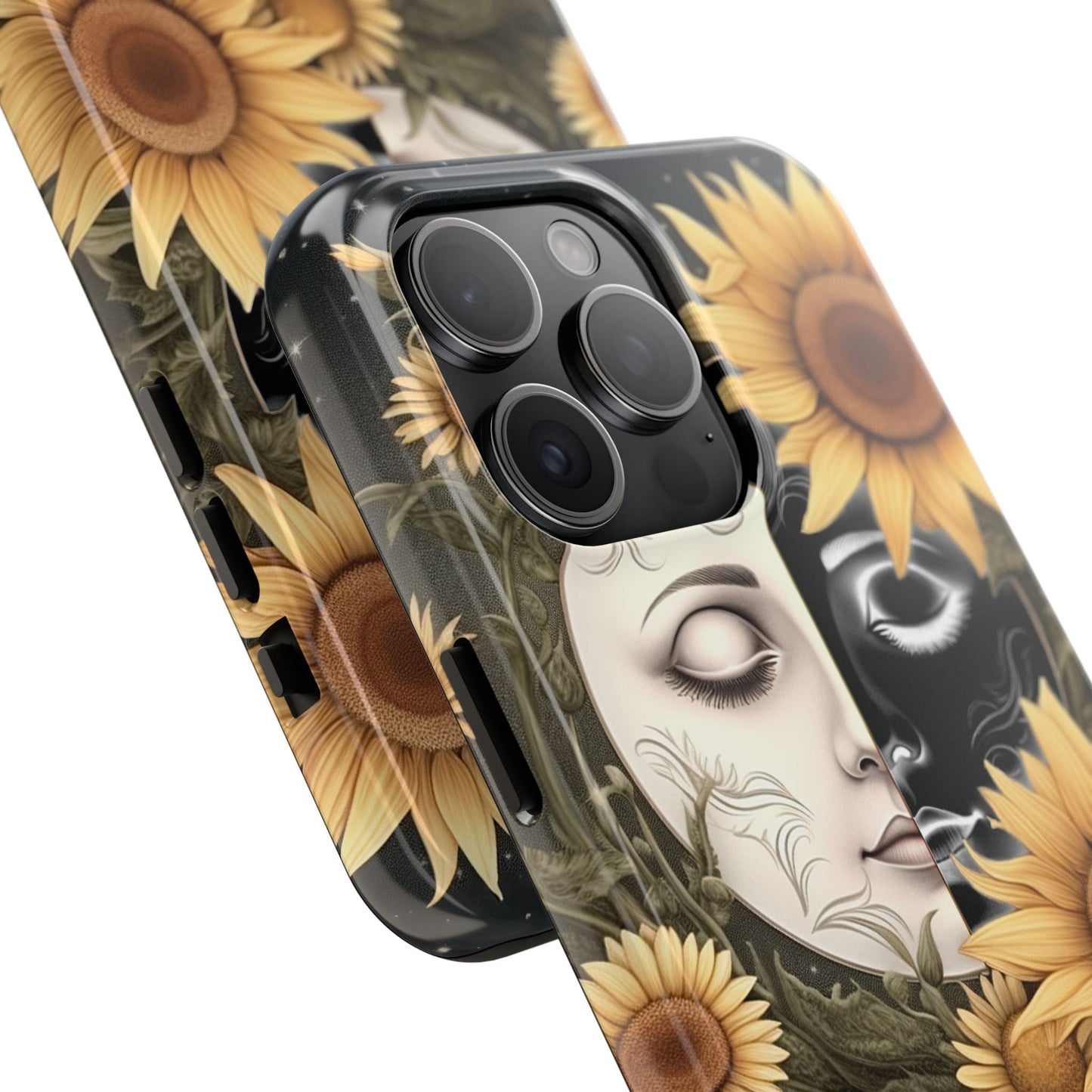 Sunflower Moon and Stars iPhone Case – Ethereal Art - BOGO Cases