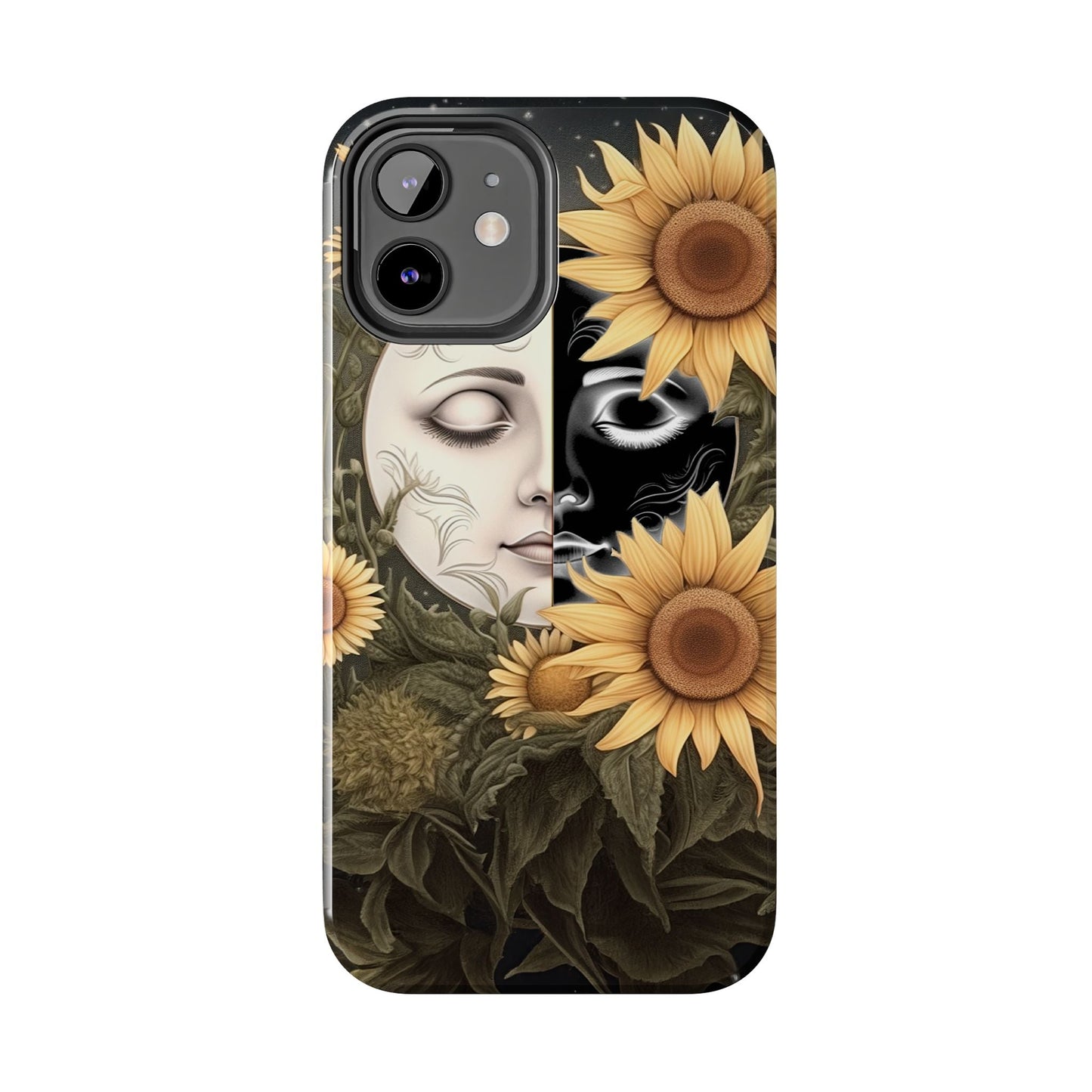 Sunflower Moon and Stars iPhone Case – Ethereal Art - BOGO Cases