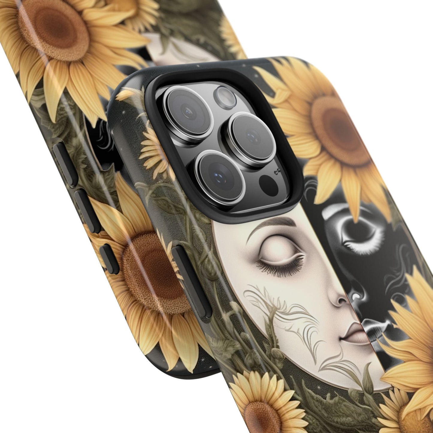 Sunflower Moon and Stars iPhone Case – Ethereal Art - BOGO Cases