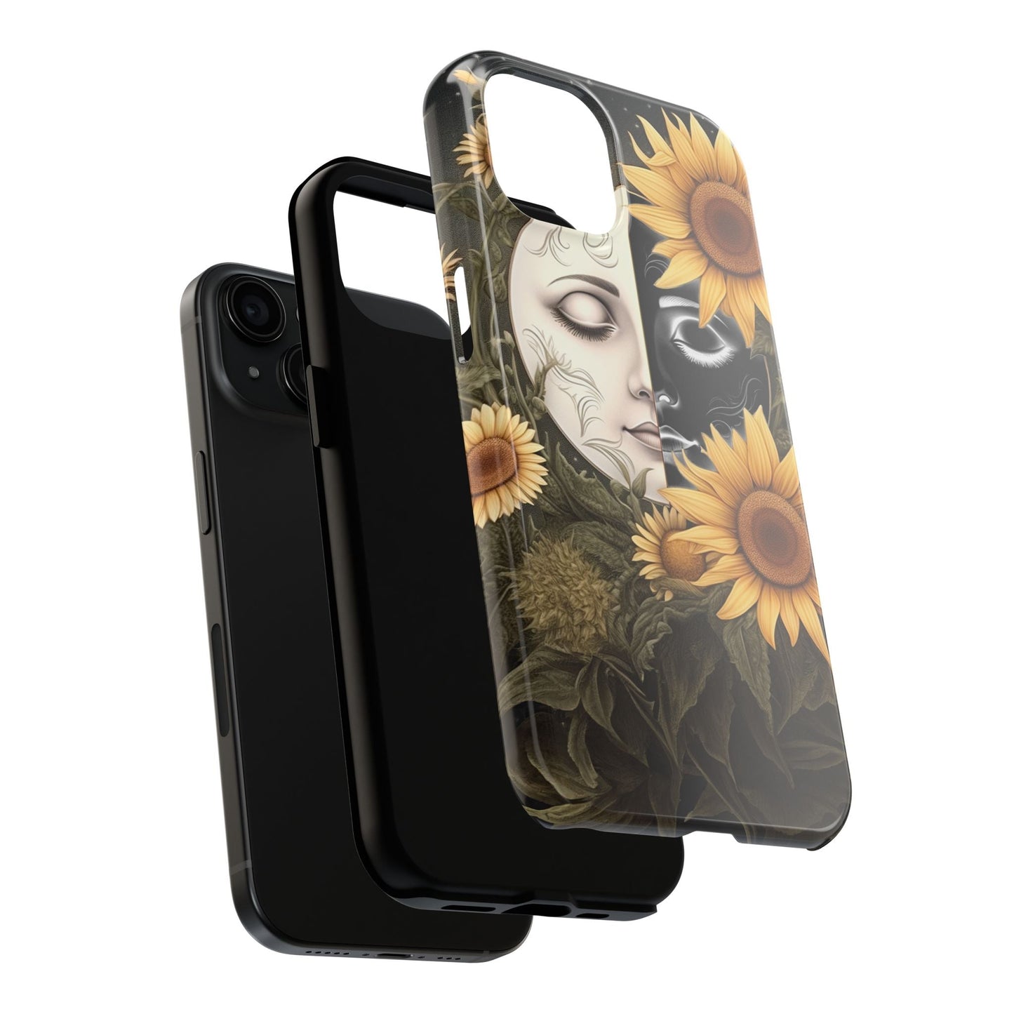 Sunflower Moon and Stars iPhone Case – Ethereal Art - BOGO Cases