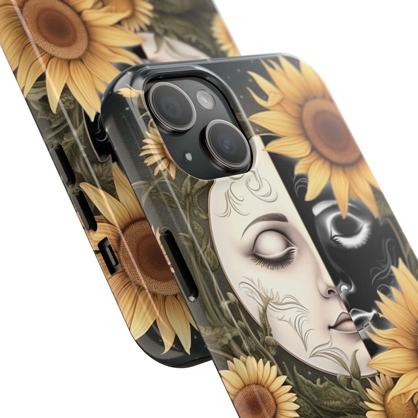 Sunflower Moon and Stars iPhone Case – Ethereal Art - BOGO Cases