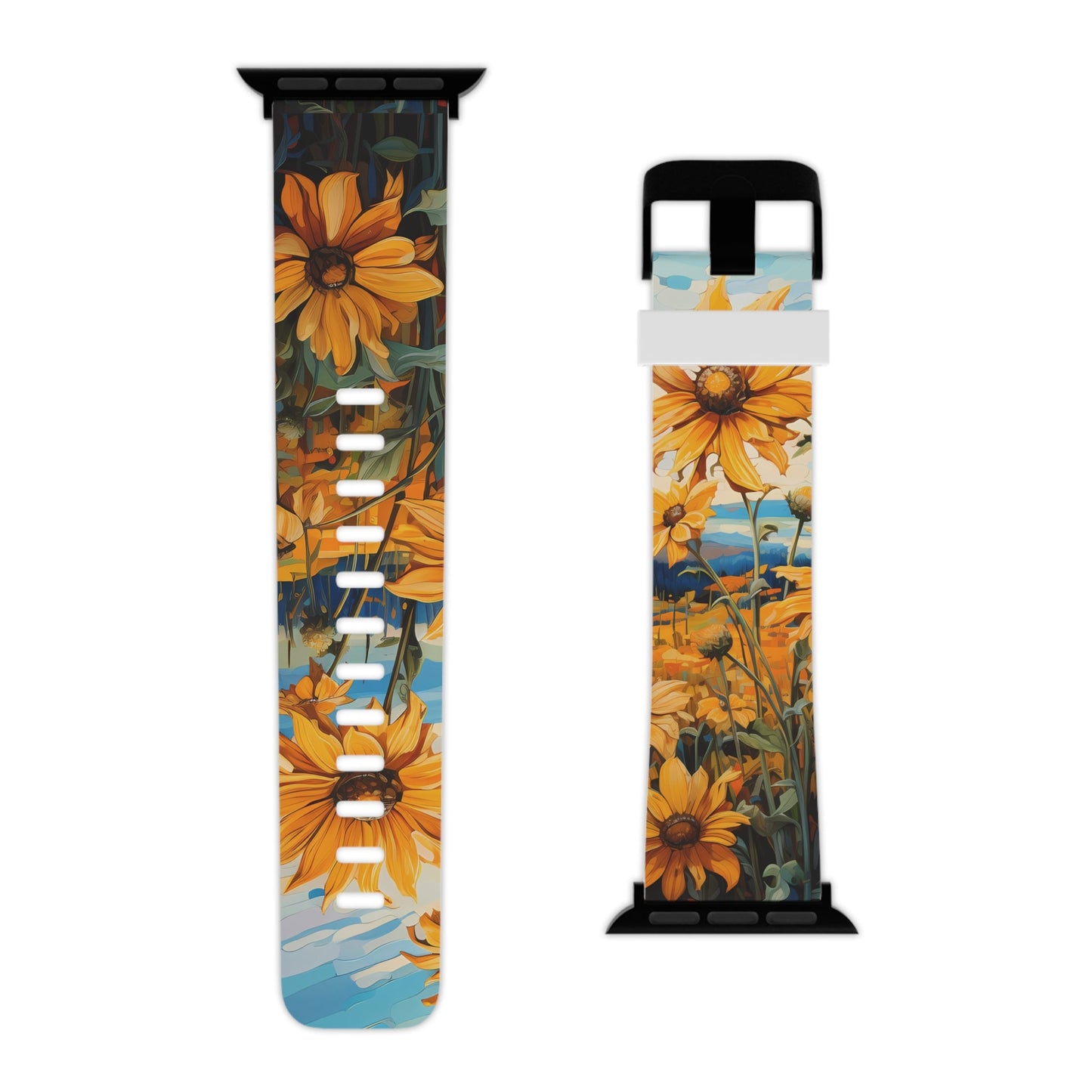 Sunflower Rustic Farmhouse Apple Watch Band - BOGO Cases